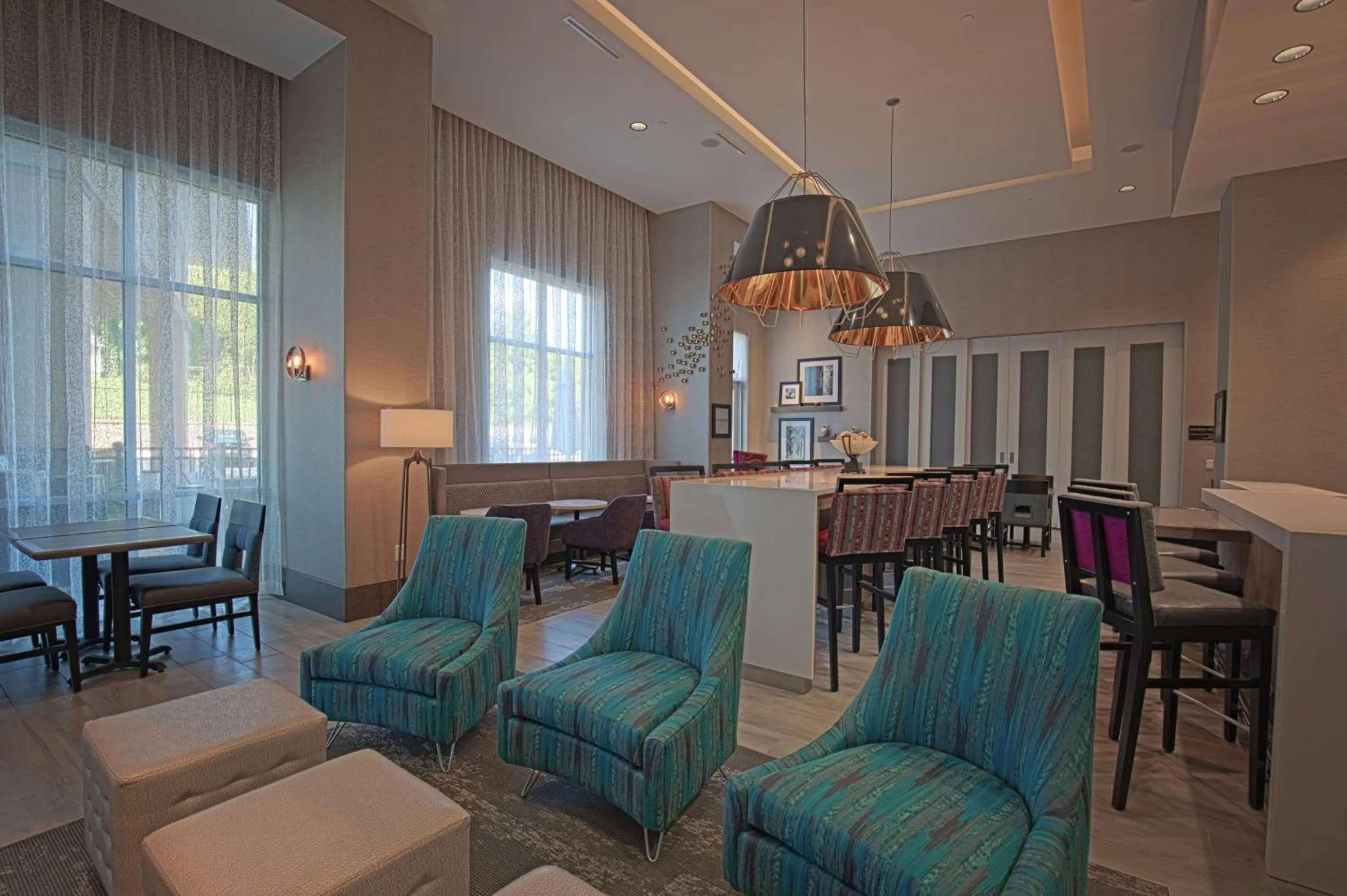 Lobby or reception in Hampton Inn & Suites Asheville Biltmore Area