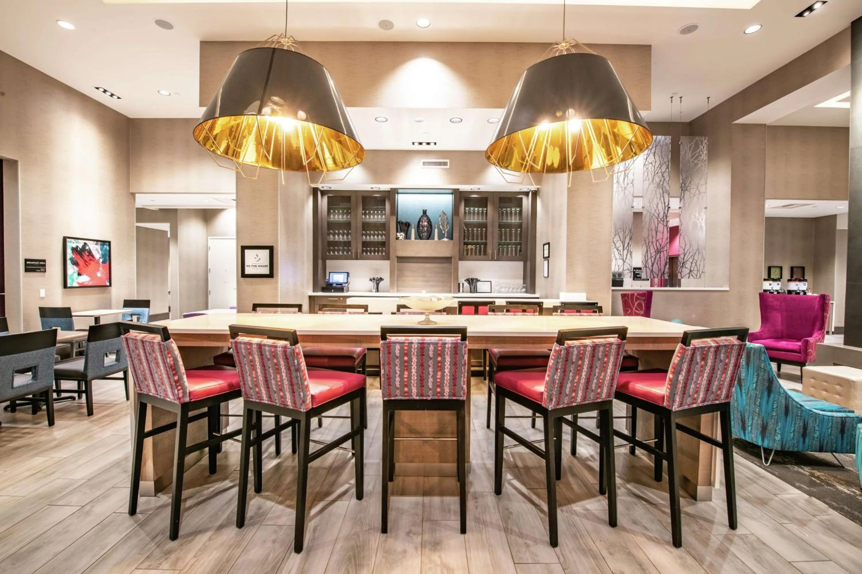 Lobby or reception in Hampton Inn & Suites Asheville Biltmore Area