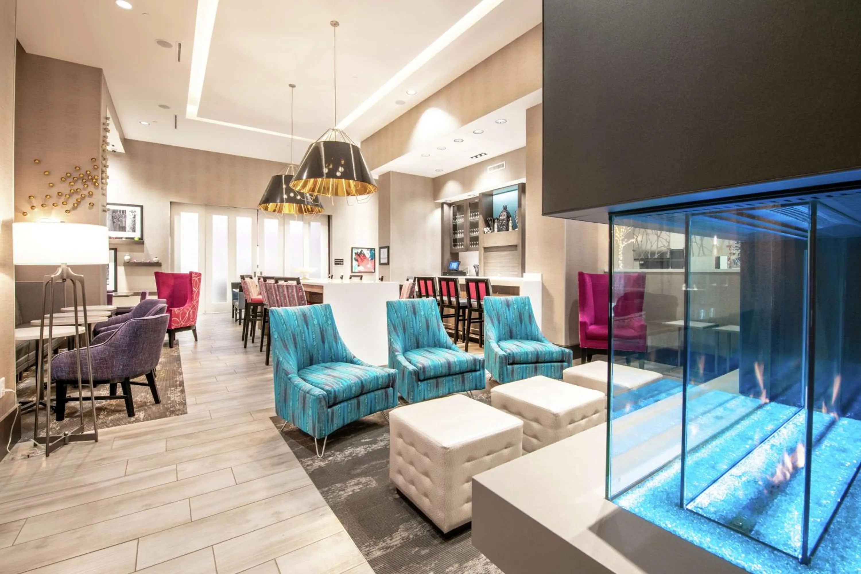 Lobby or reception in Hampton Inn & Suites Asheville Biltmore Area