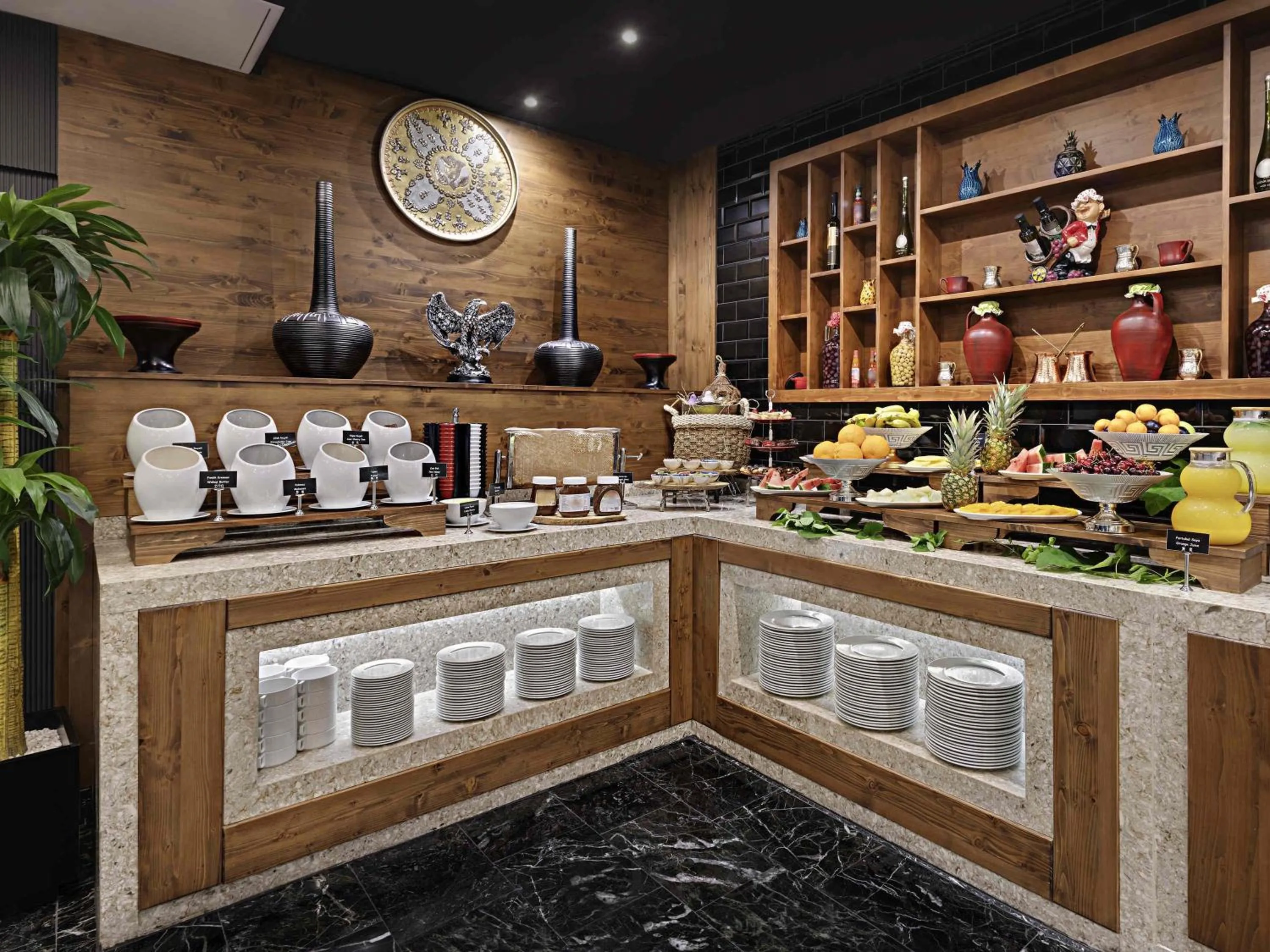 Breakfast in Mövenpick Hotel Trabzon