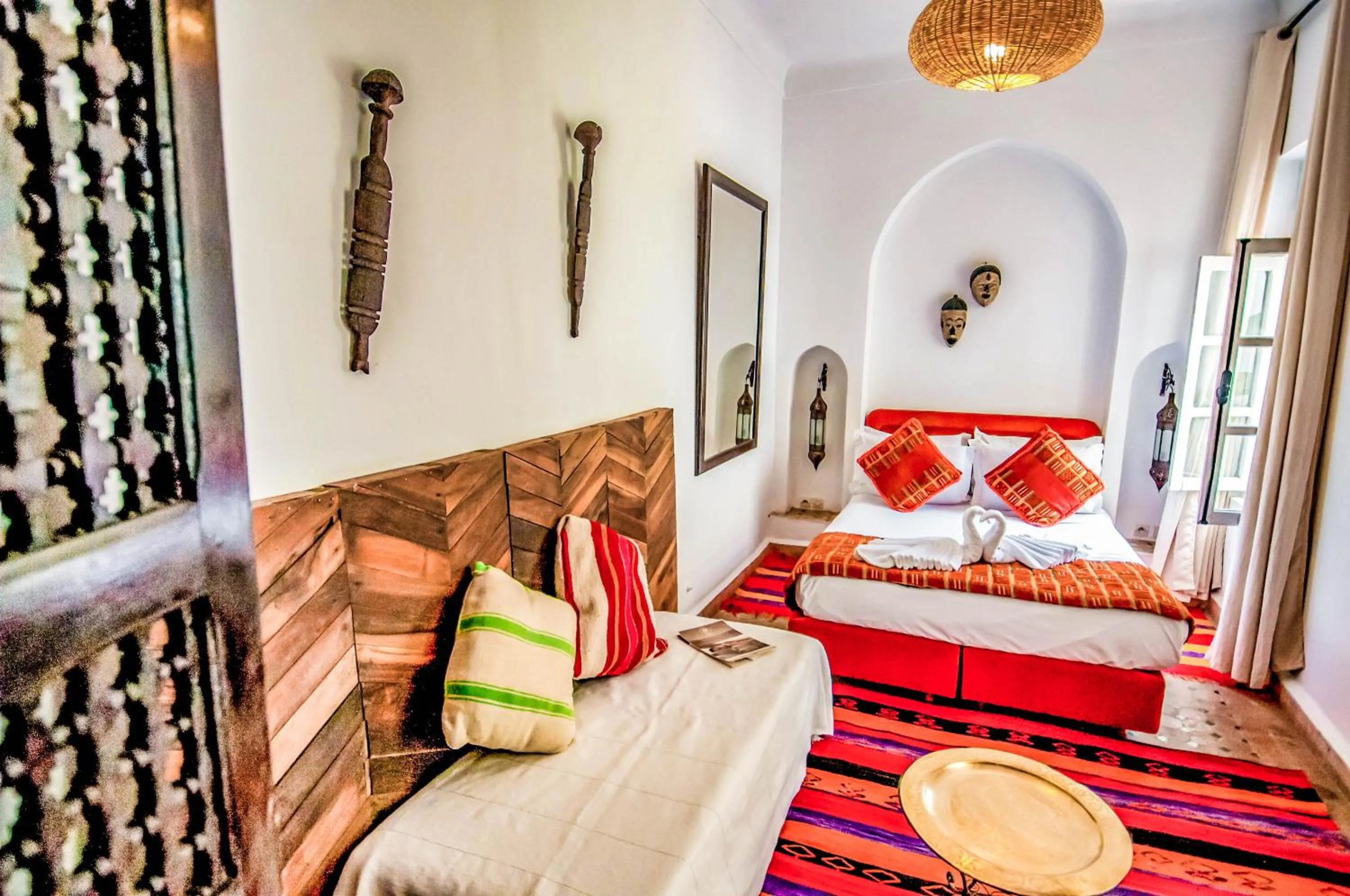 Photo of the whole room, Bed in Riad Villa Almeria Hotel & Spa