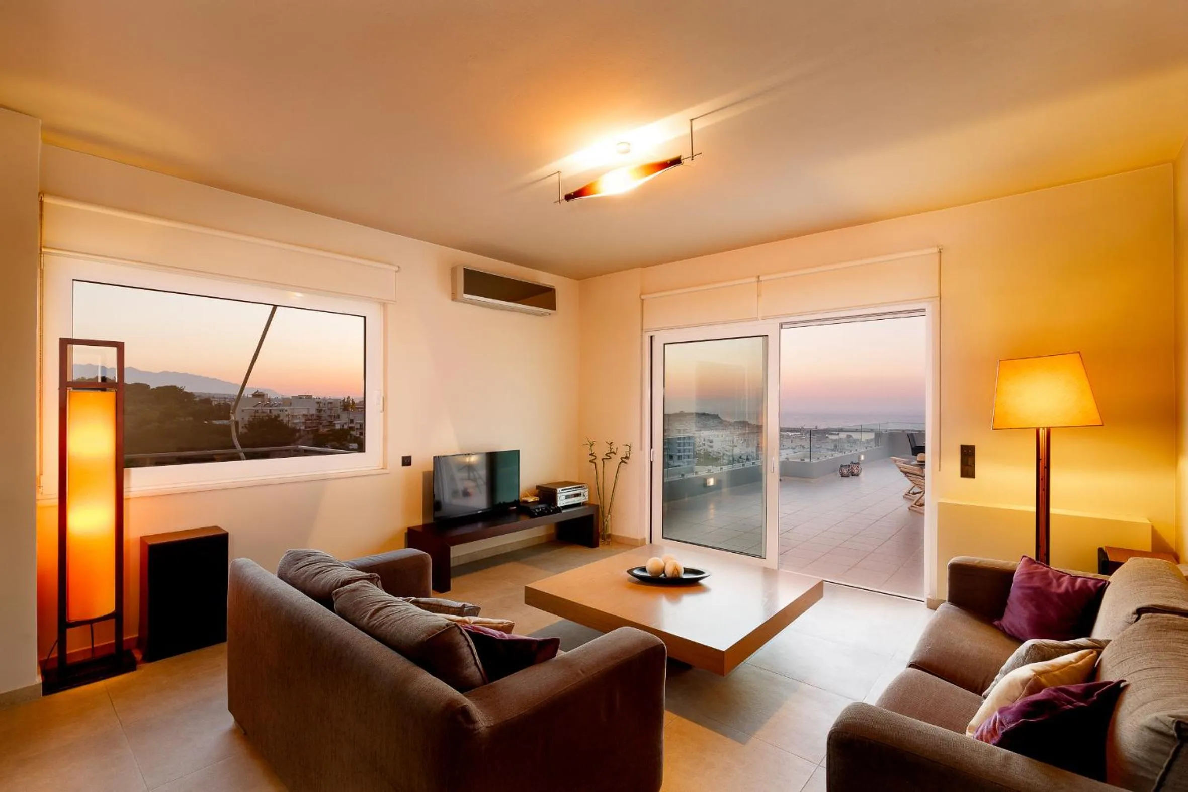 Living room in Stelios Penthouse