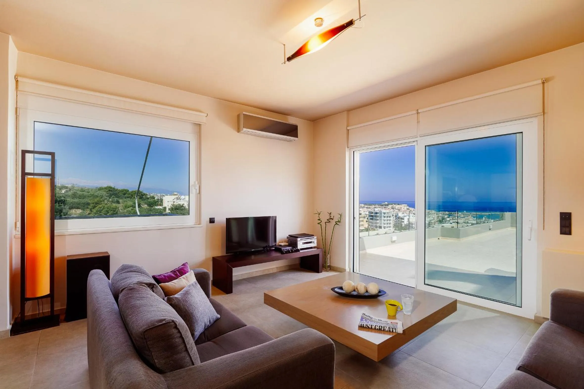 Living room in Stelios Penthouse