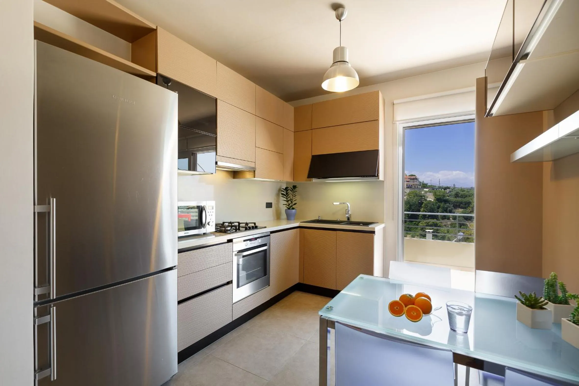 Kitchen or kitchenette in Stelios Penthouse