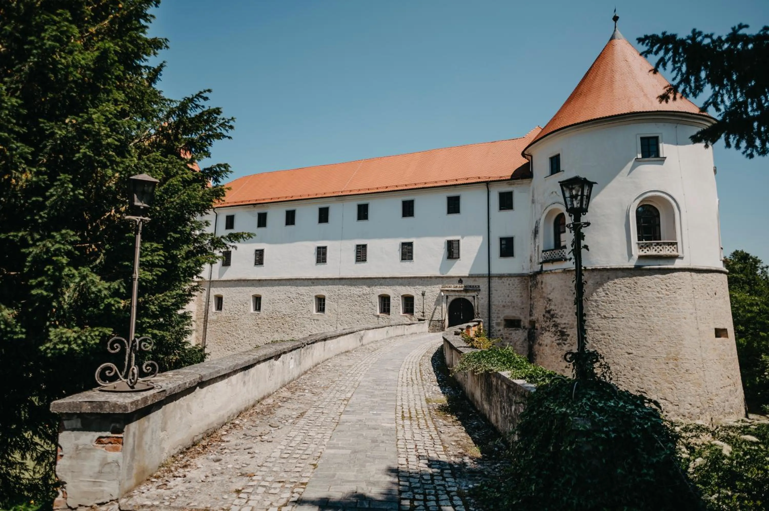Property building in Mokrice Castle Estate