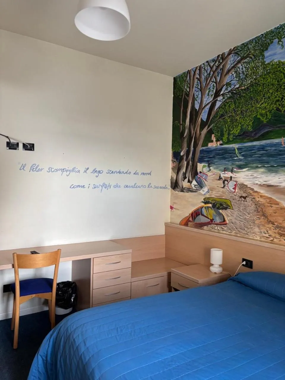 Bed in Hotel Aquavite