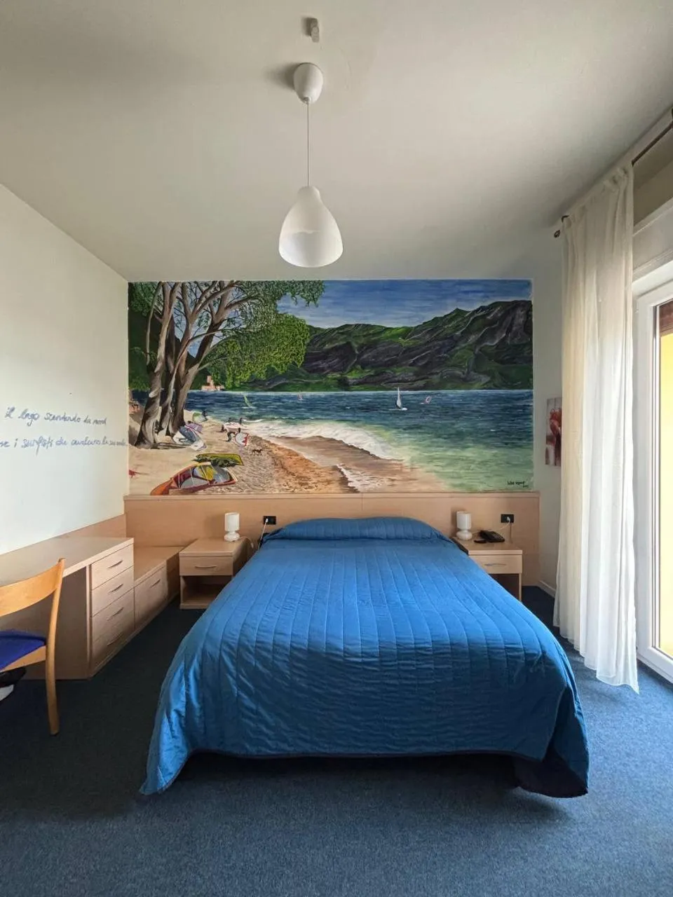 Bed in Hotel Aquavite