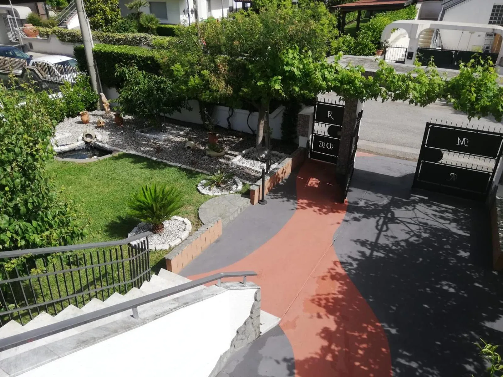 Garden view in Villa Miriade B&b