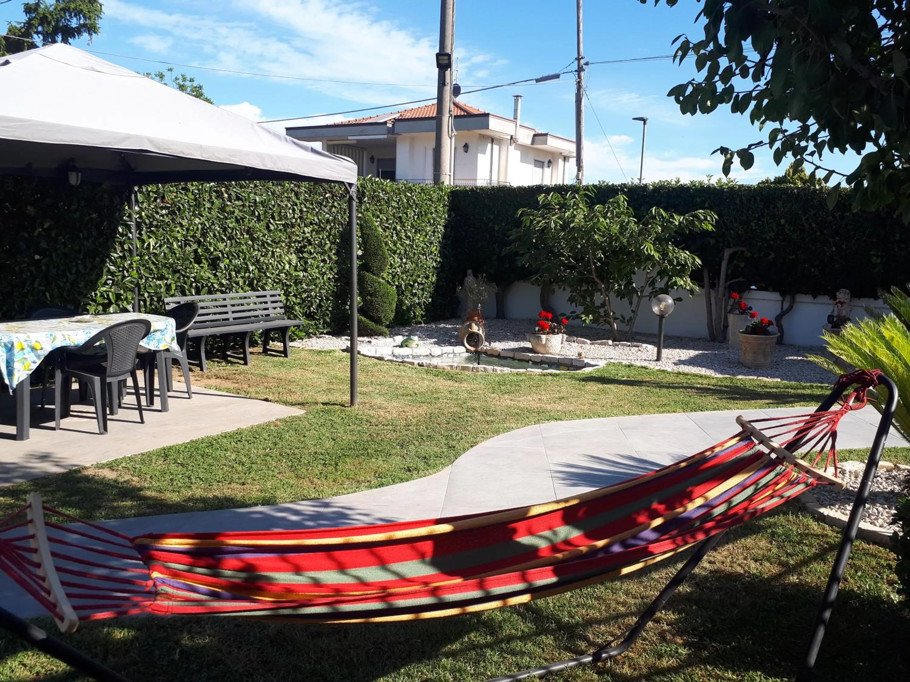 Patio in Villa Miriade B&b