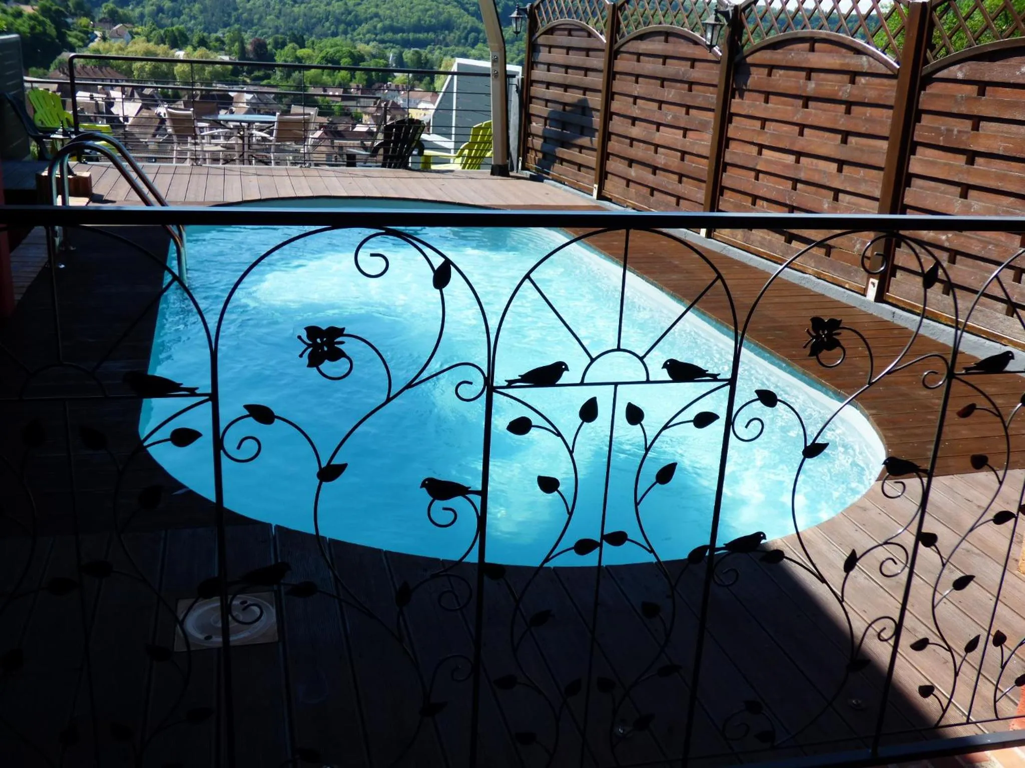 Balcony/Terrace in La Colline aux Yeux Doubs