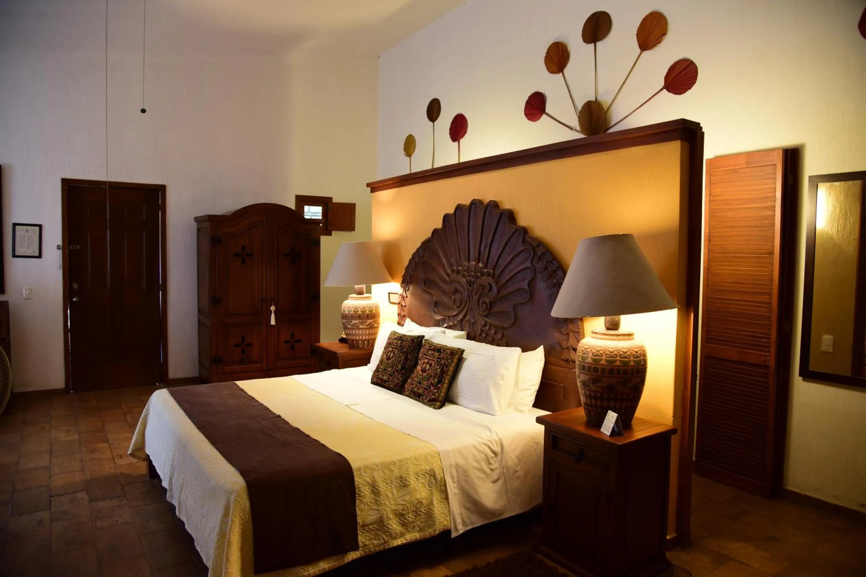 Bed in Hacienda La Magdalena