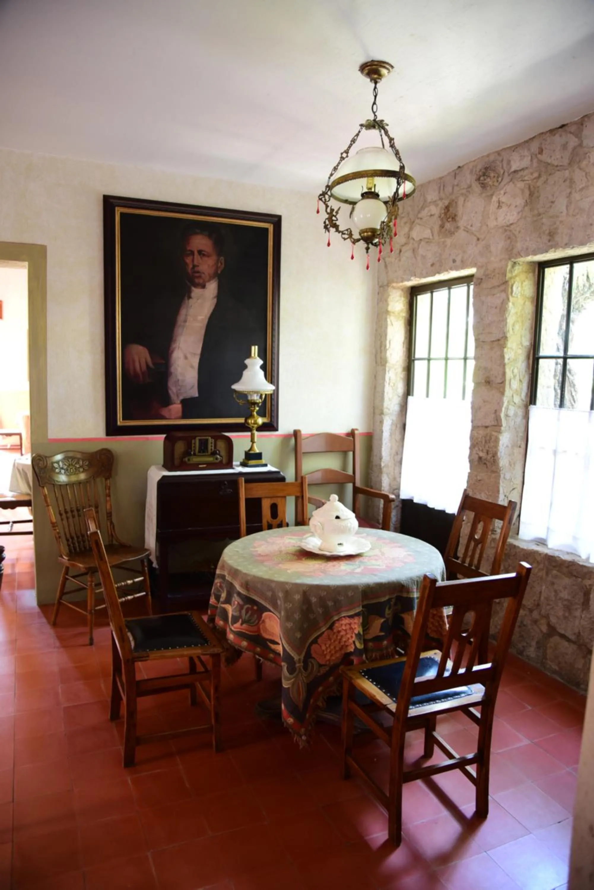 Decorative detail in Hacienda La Magdalena