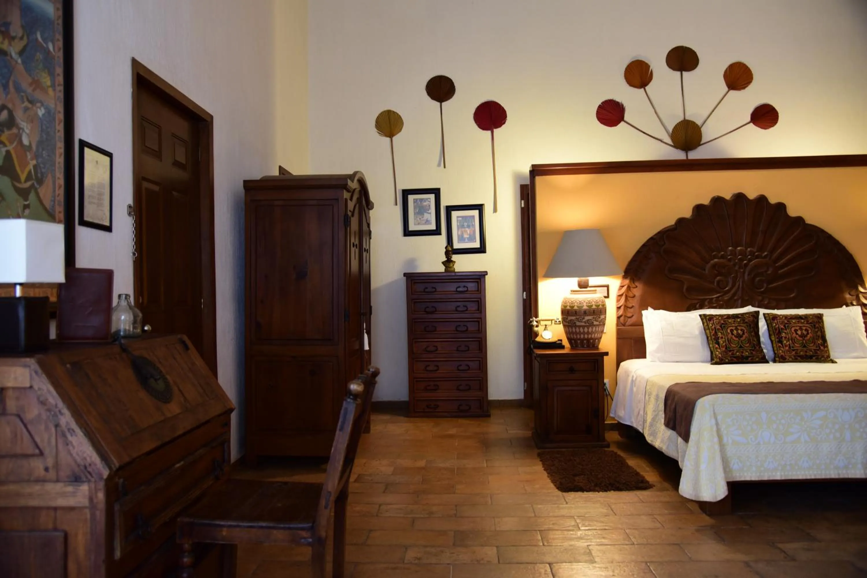 Bed in Hacienda La Magdalena