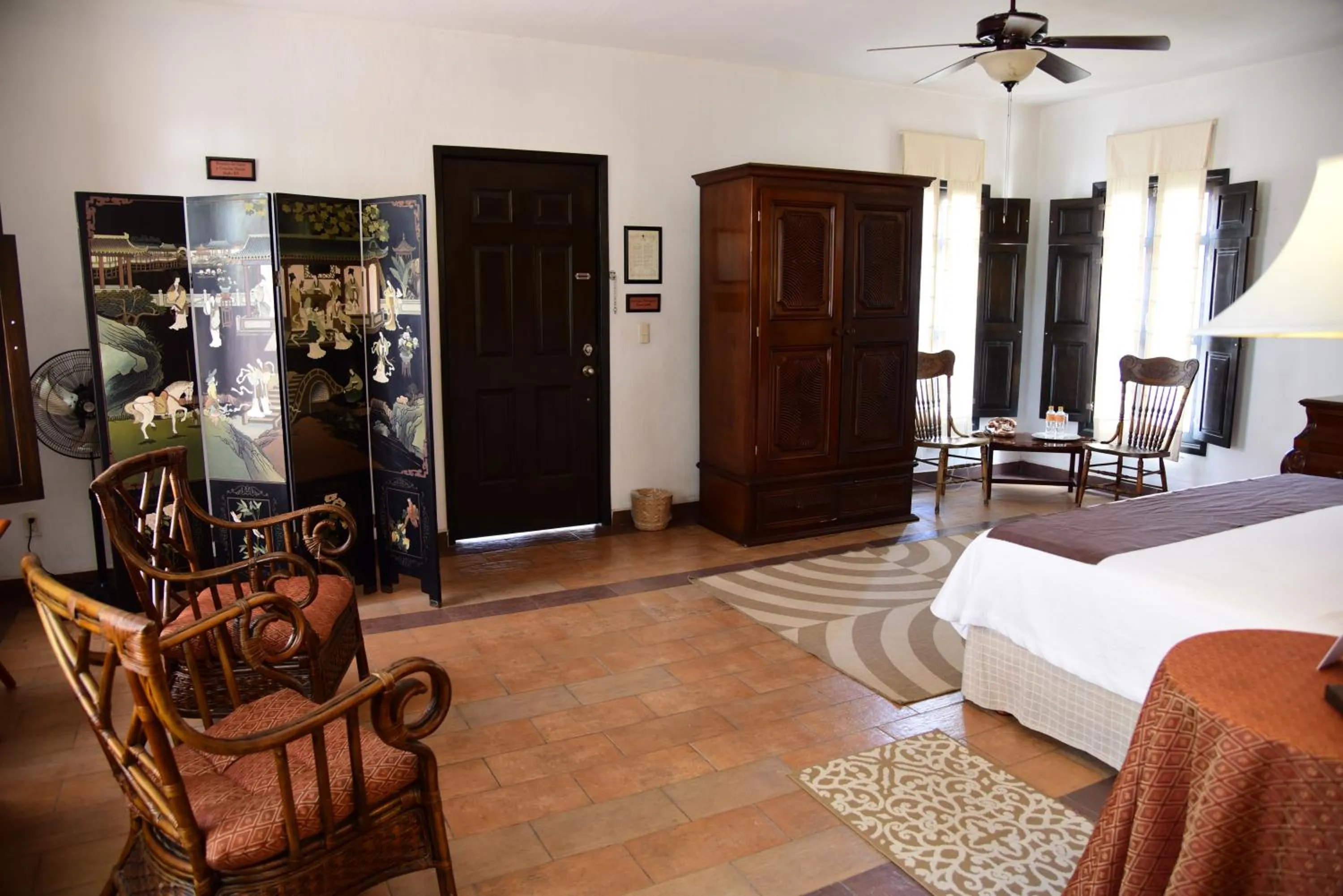 Photo of the whole room, Bed in Hacienda La Magdalena