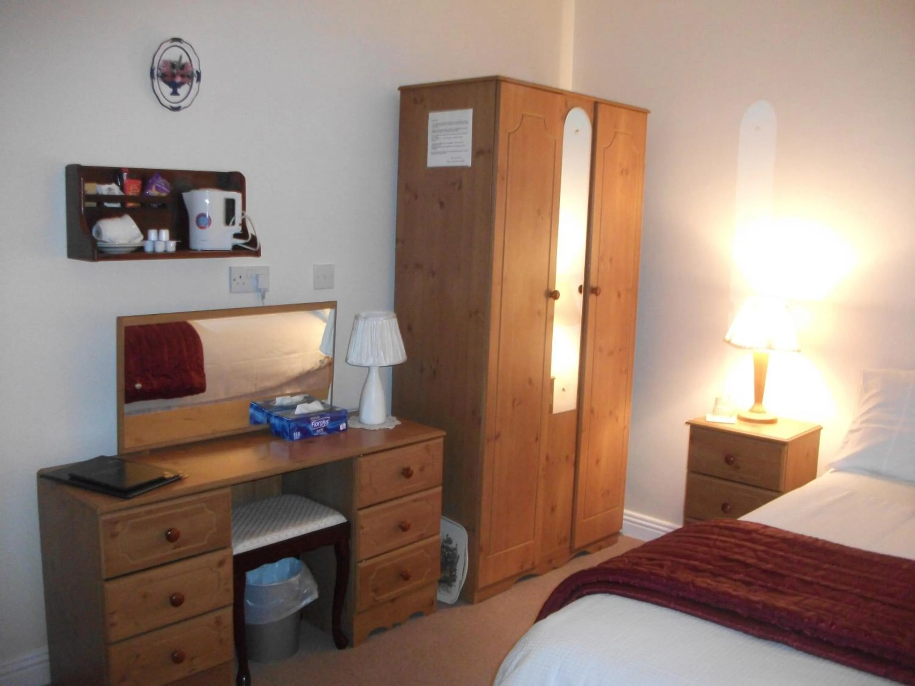 Bed in Rocksberry Bed & Breakfast