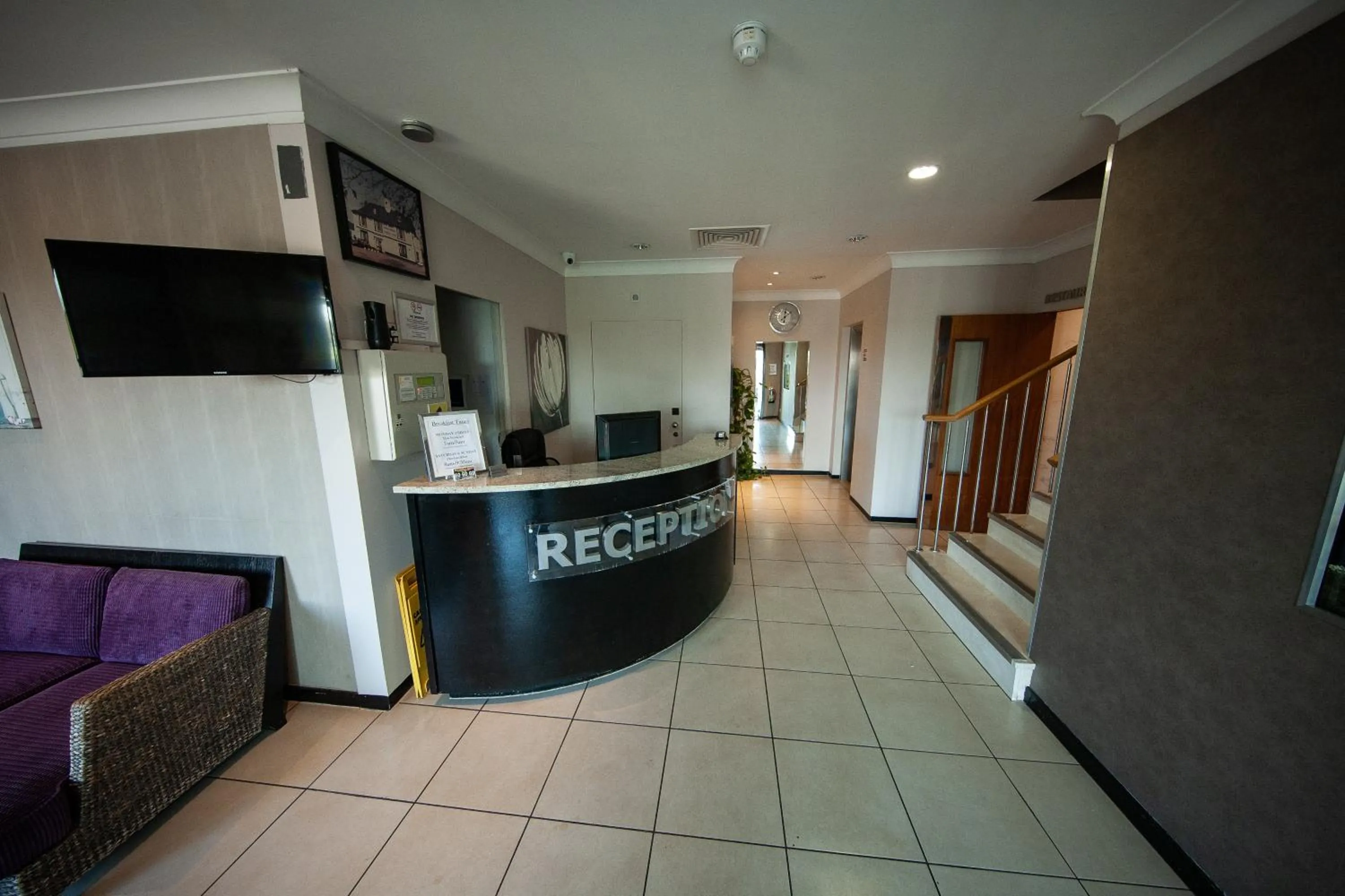 Lobby or reception in Berwick Manor Hotel