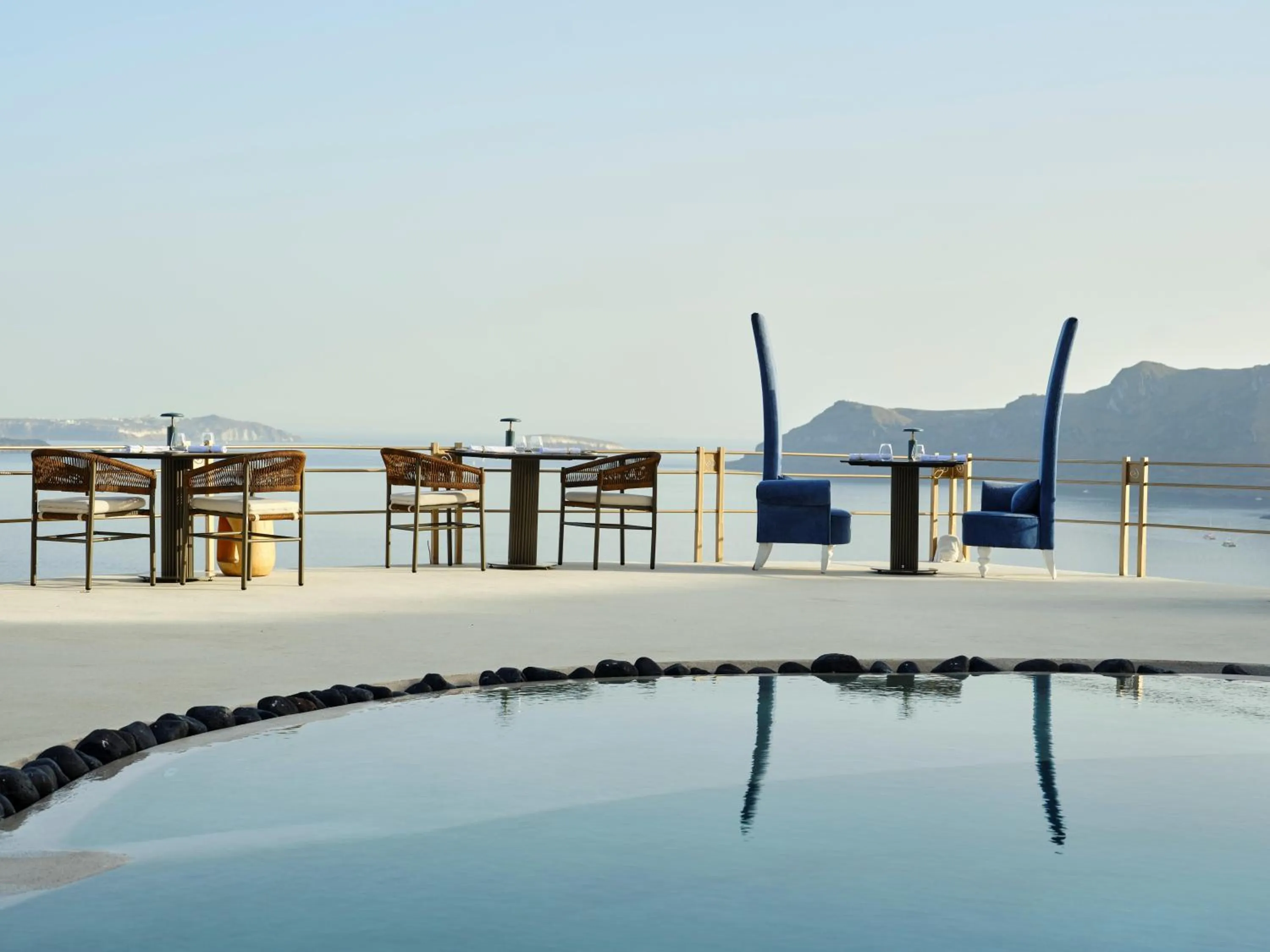 Restaurant/places to eat in Andronis Boutique Hotel