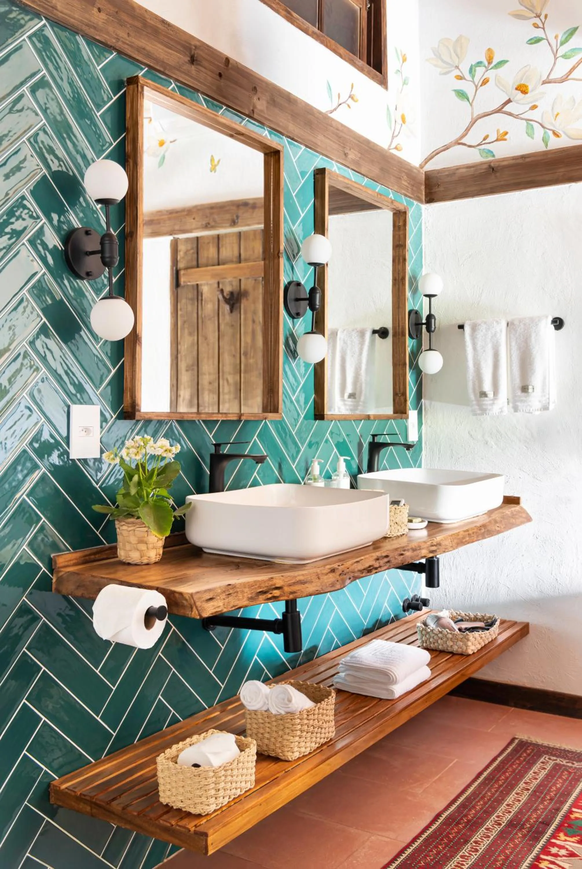 Bathroom, Bed in Pousada Pedra Azul