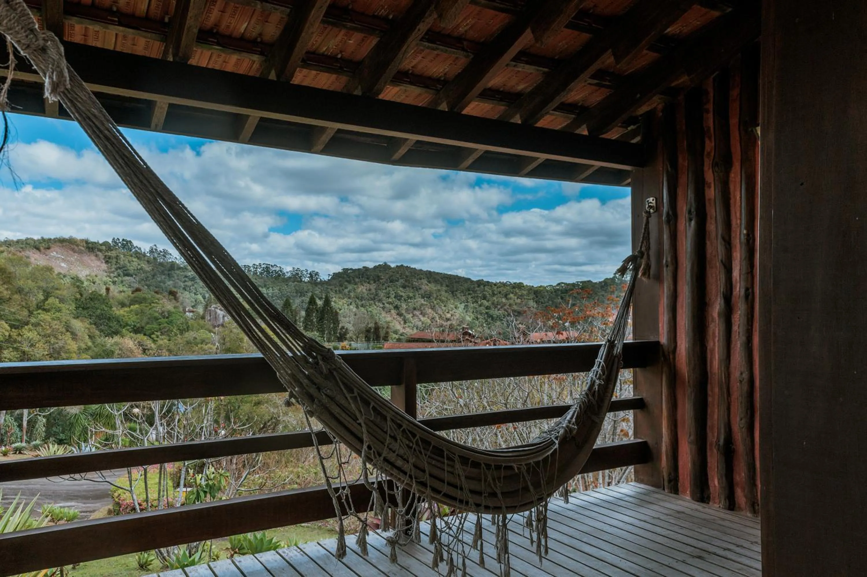Balcony/Terrace in Pousada Pedra Azul