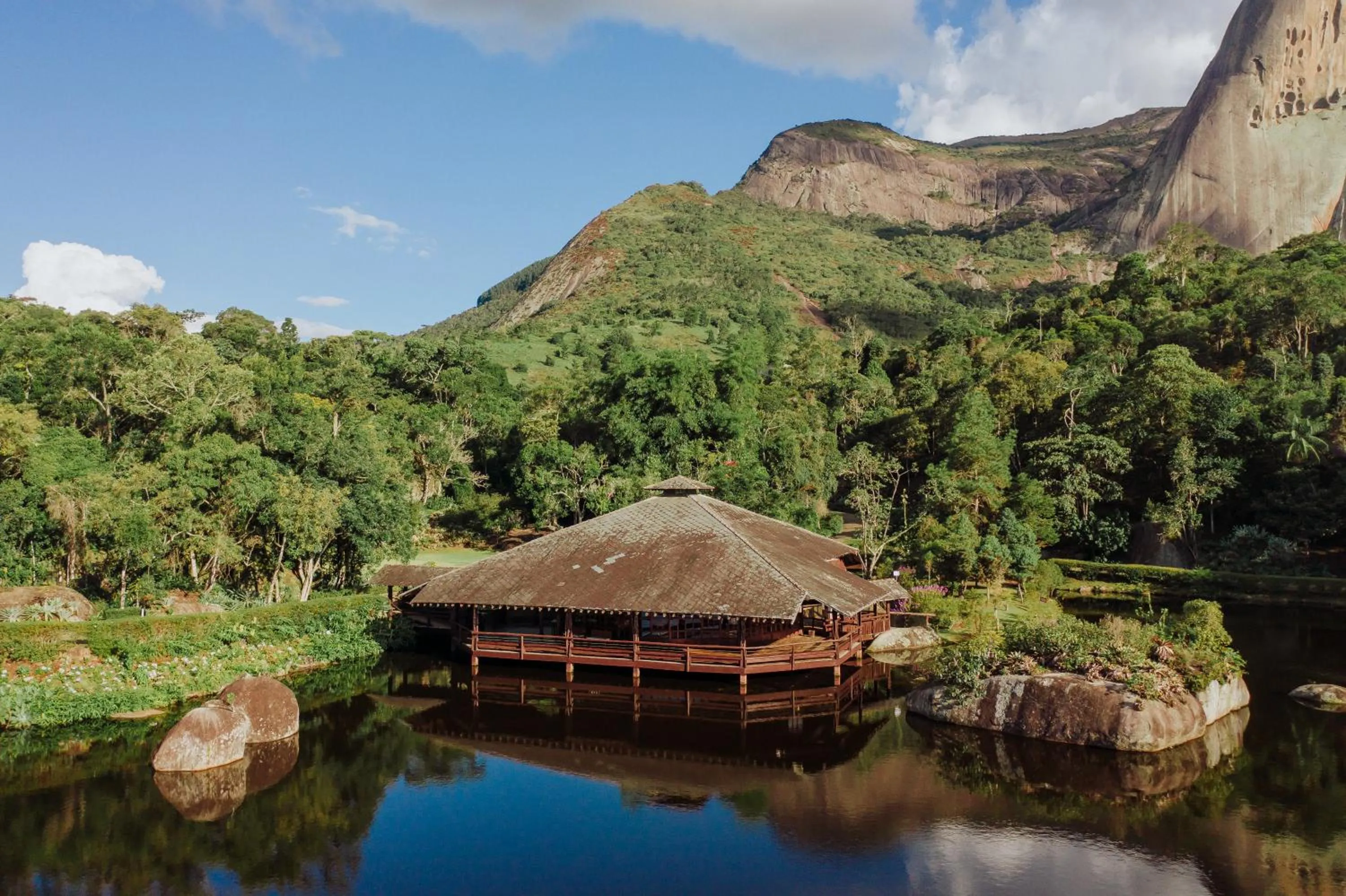 Natural landscape in Pousada Pedra Azul