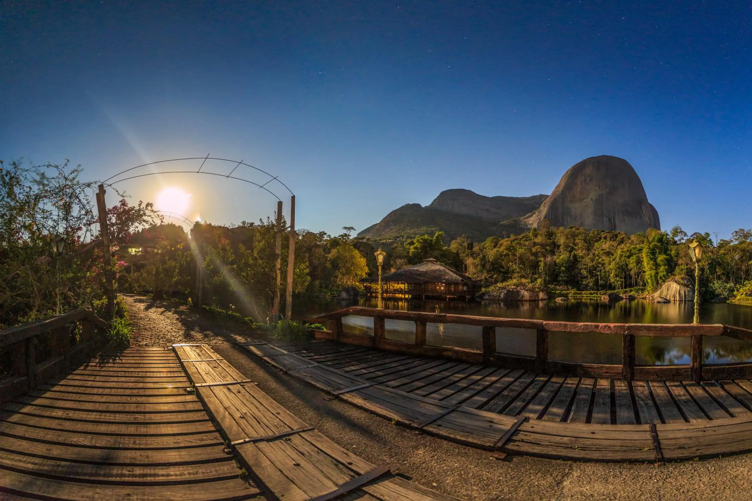Natural landscape in Pousada Pedra Azul