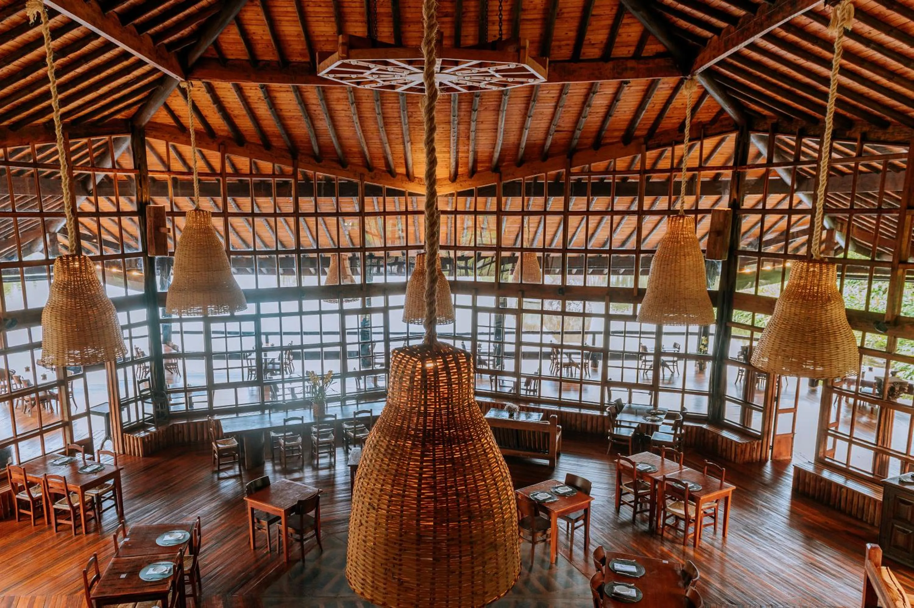 Restaurant/places to eat in Pousada Pedra Azul