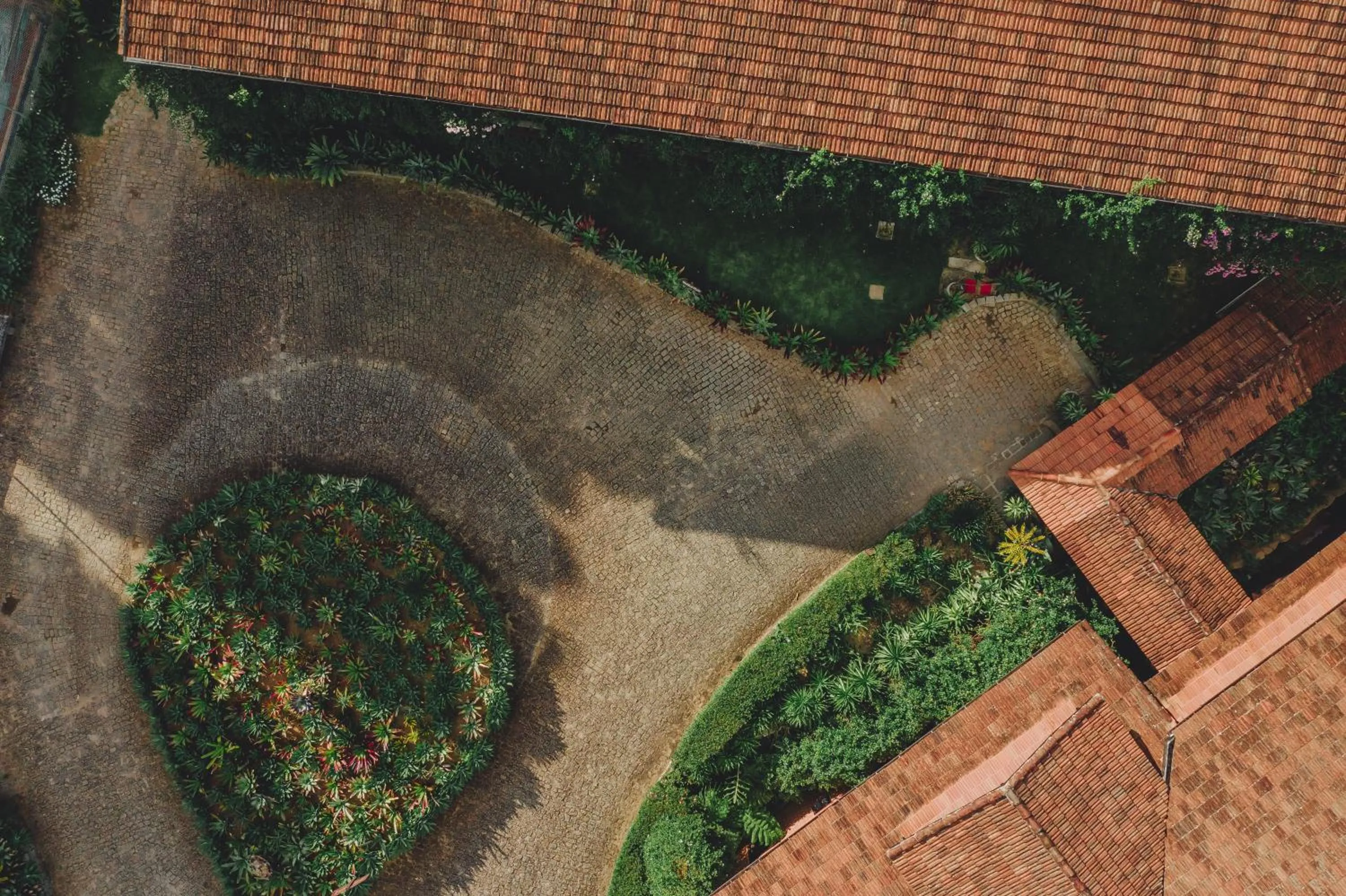 Bird's eye view in Pousada Pedra Azul