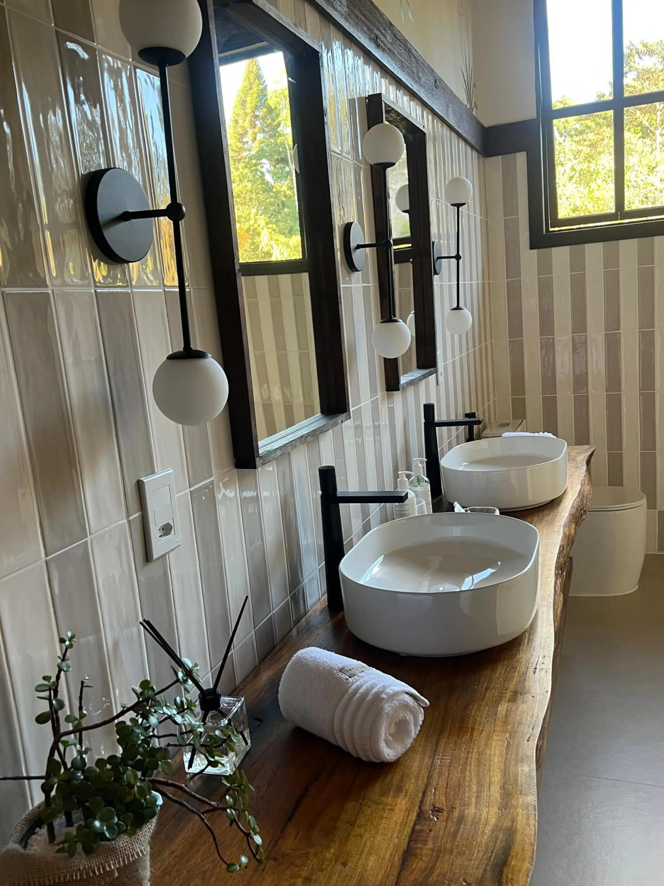 Bathroom in Pousada Pedra Azul