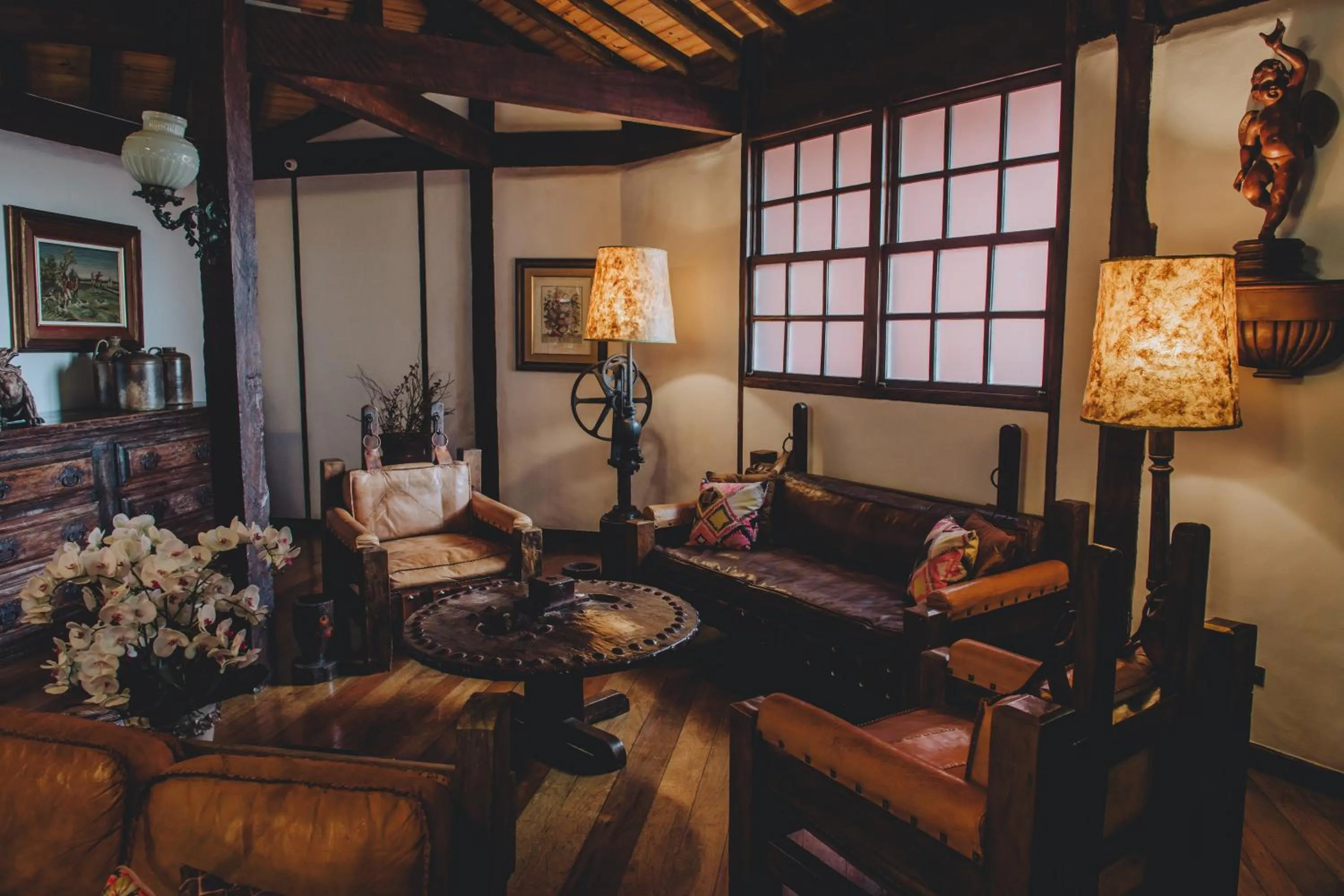 Lobby or reception in Pousada Pedra Azul