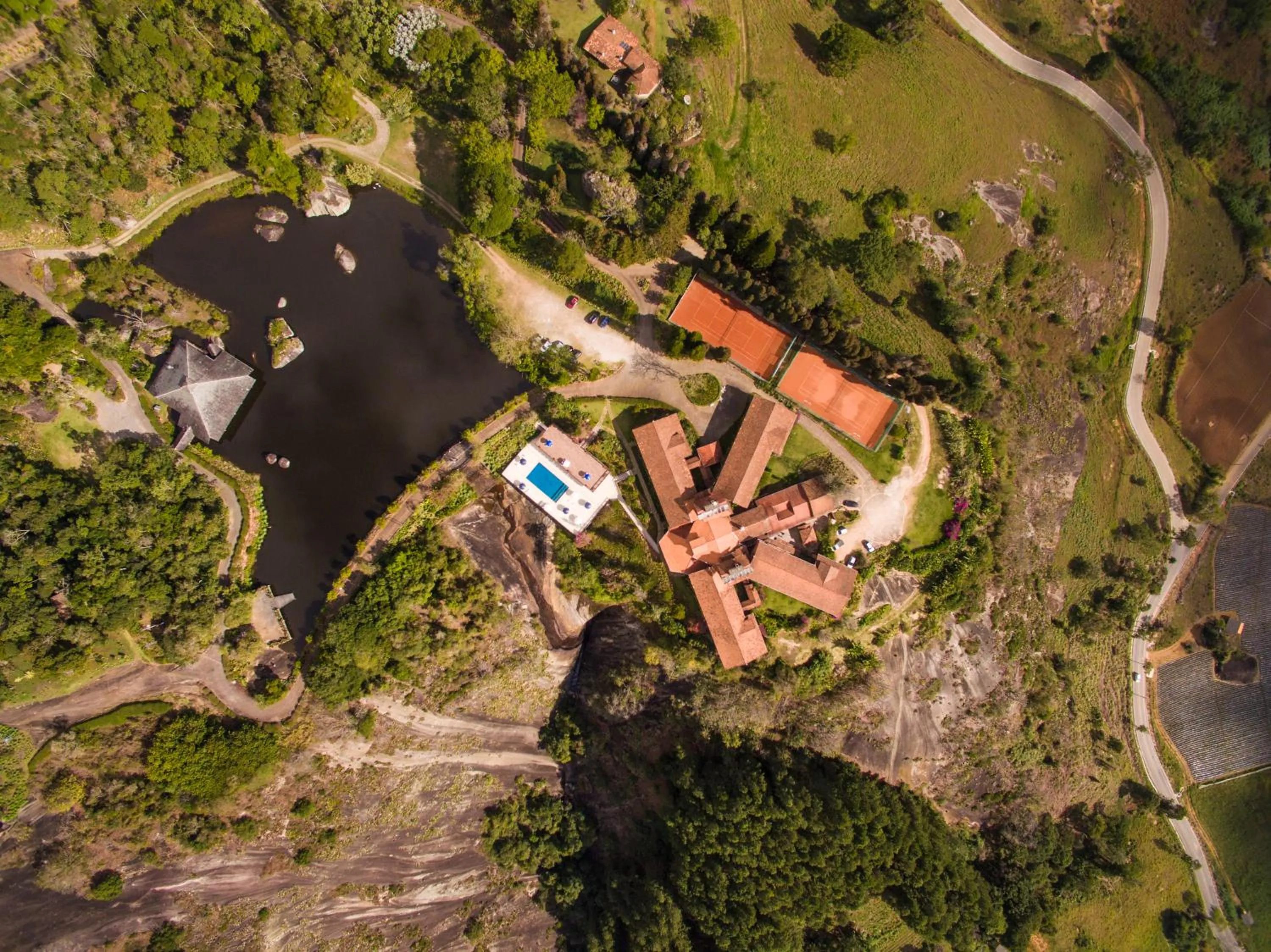 Property building in Pousada Pedra Azul