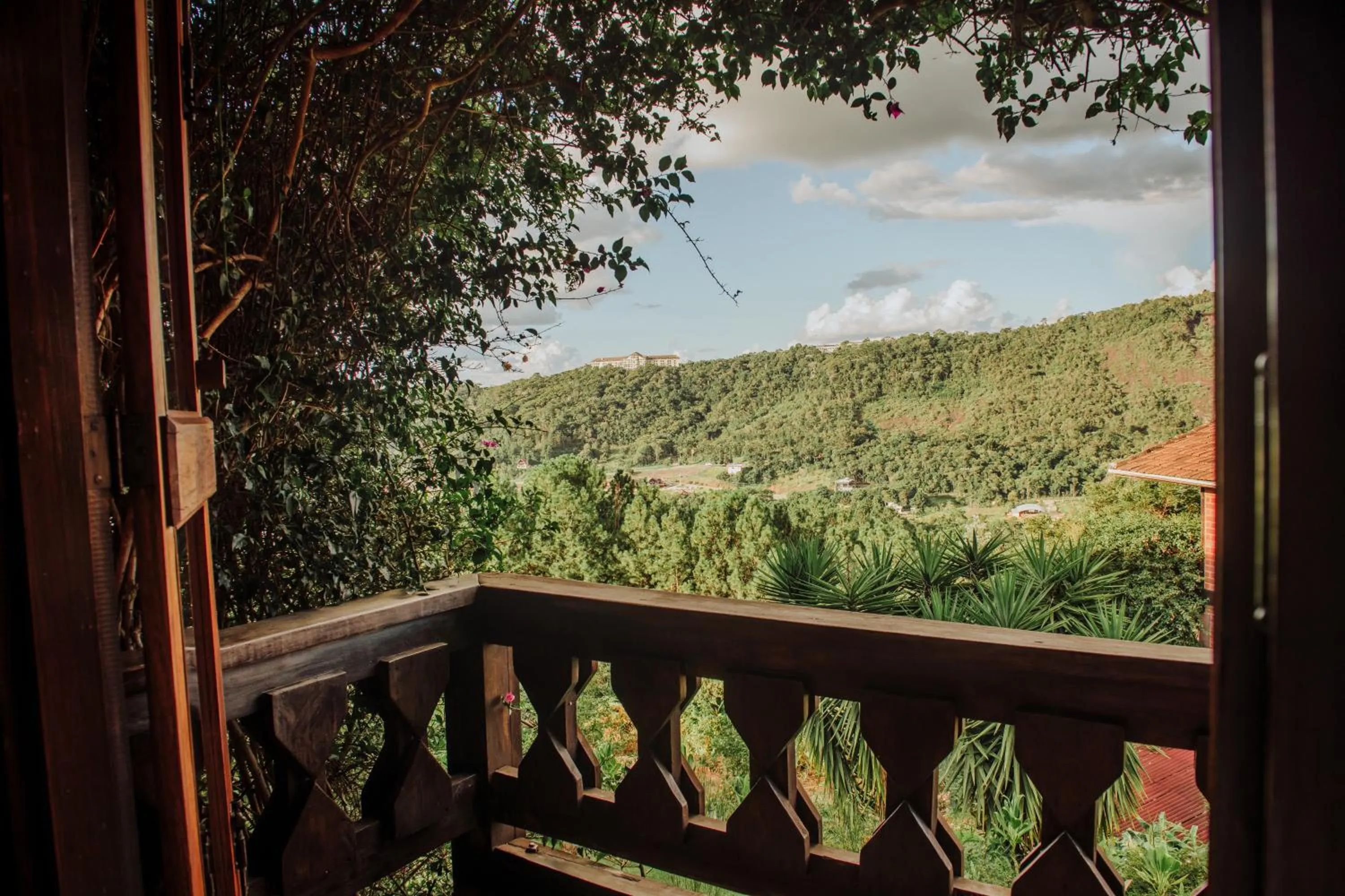 Balcony/Terrace in Pousada Pedra Azul