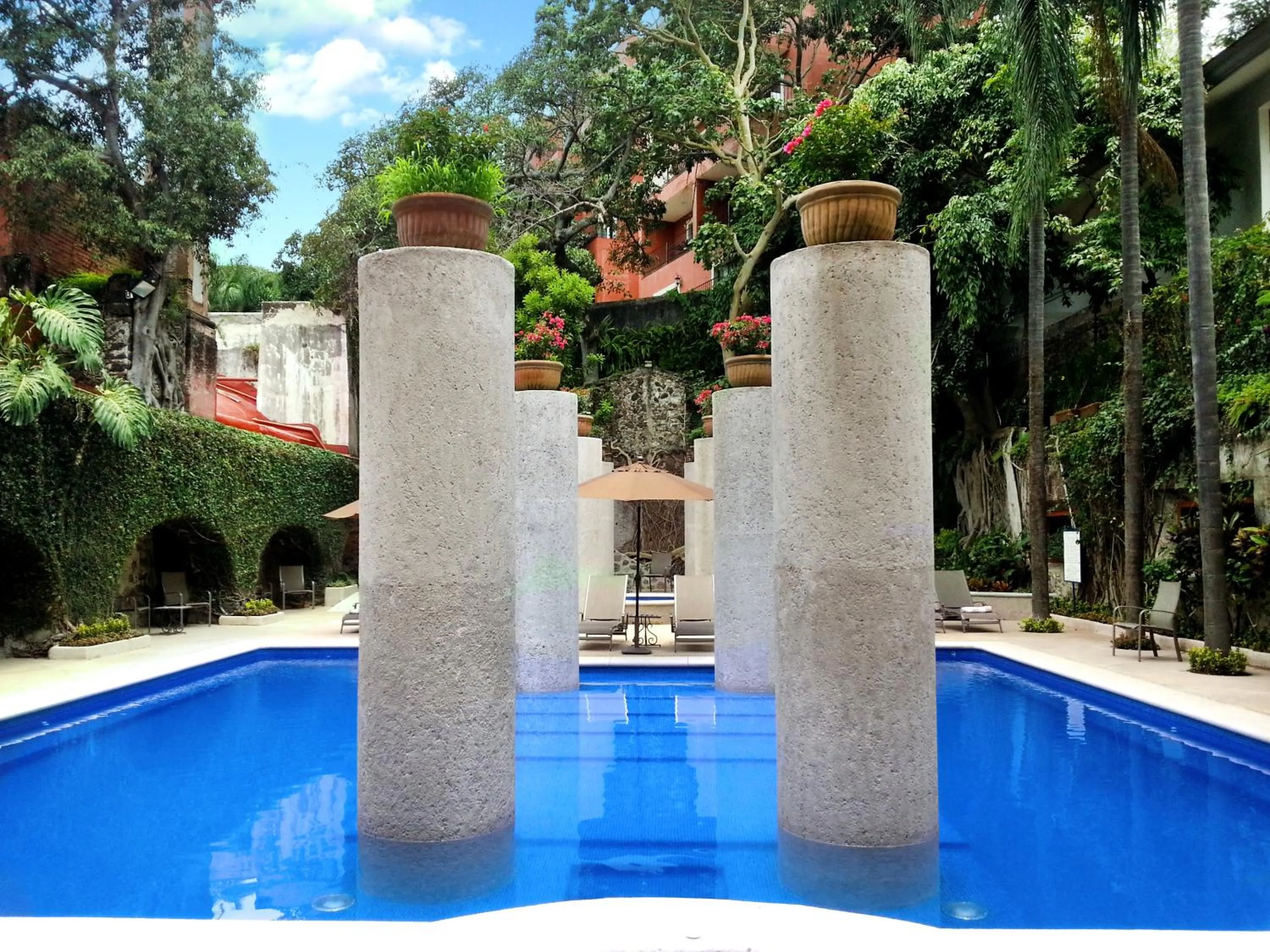 Swimming pool in Hotel & Spa Hacienda de Cortés