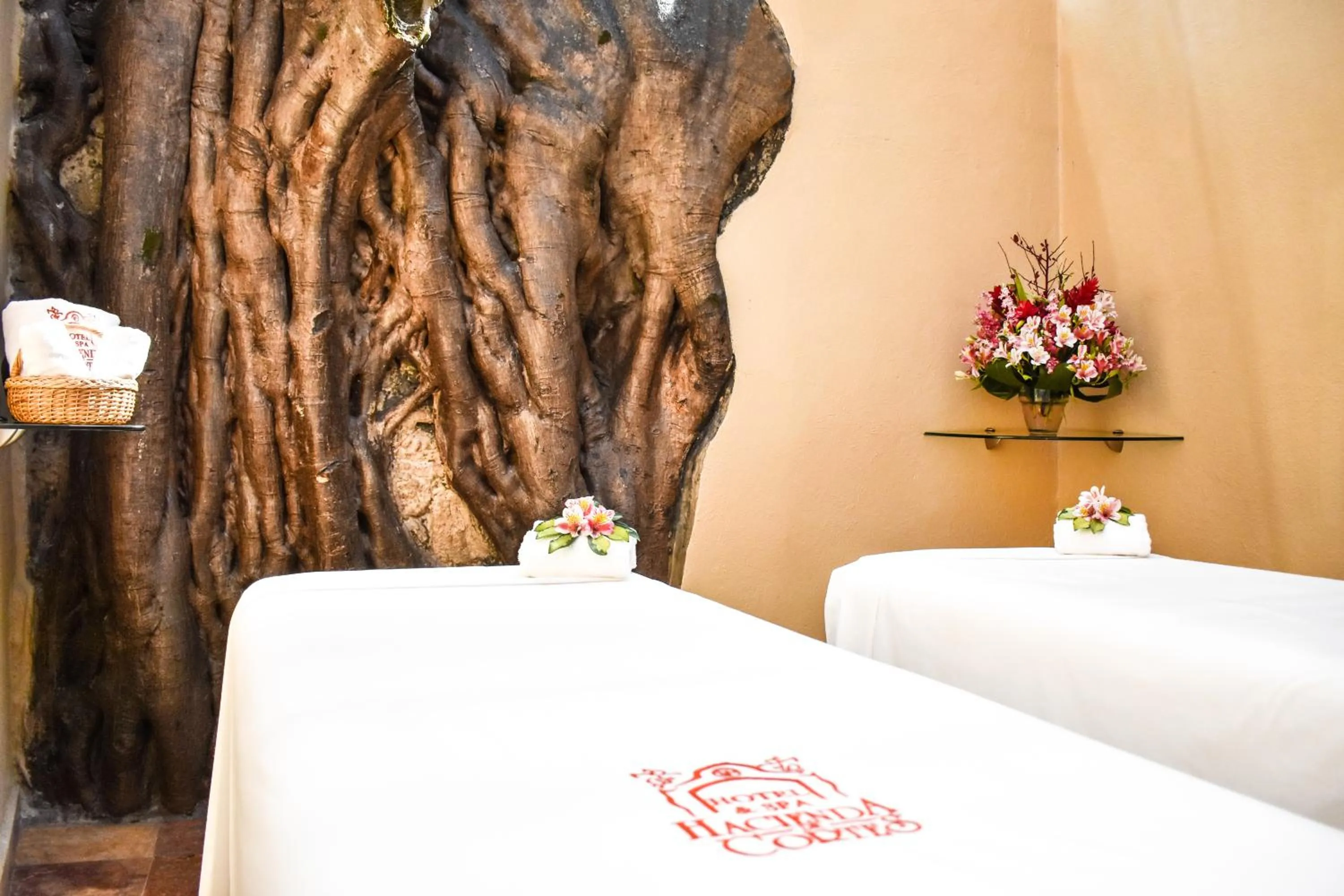 Spa and wellness centre/facilities, Bed in Hotel & Spa Hacienda de Cortés