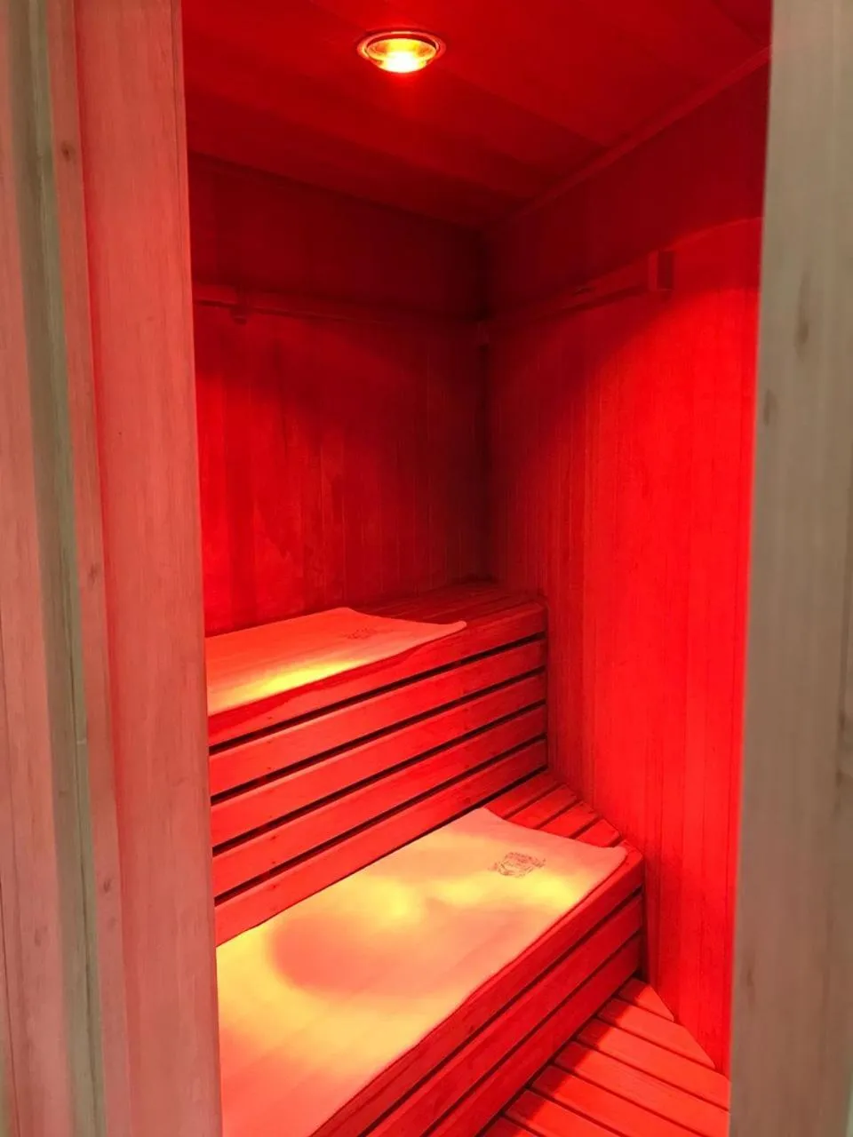 Sauna, Bed in Hotel & Spa Hacienda de Cortés