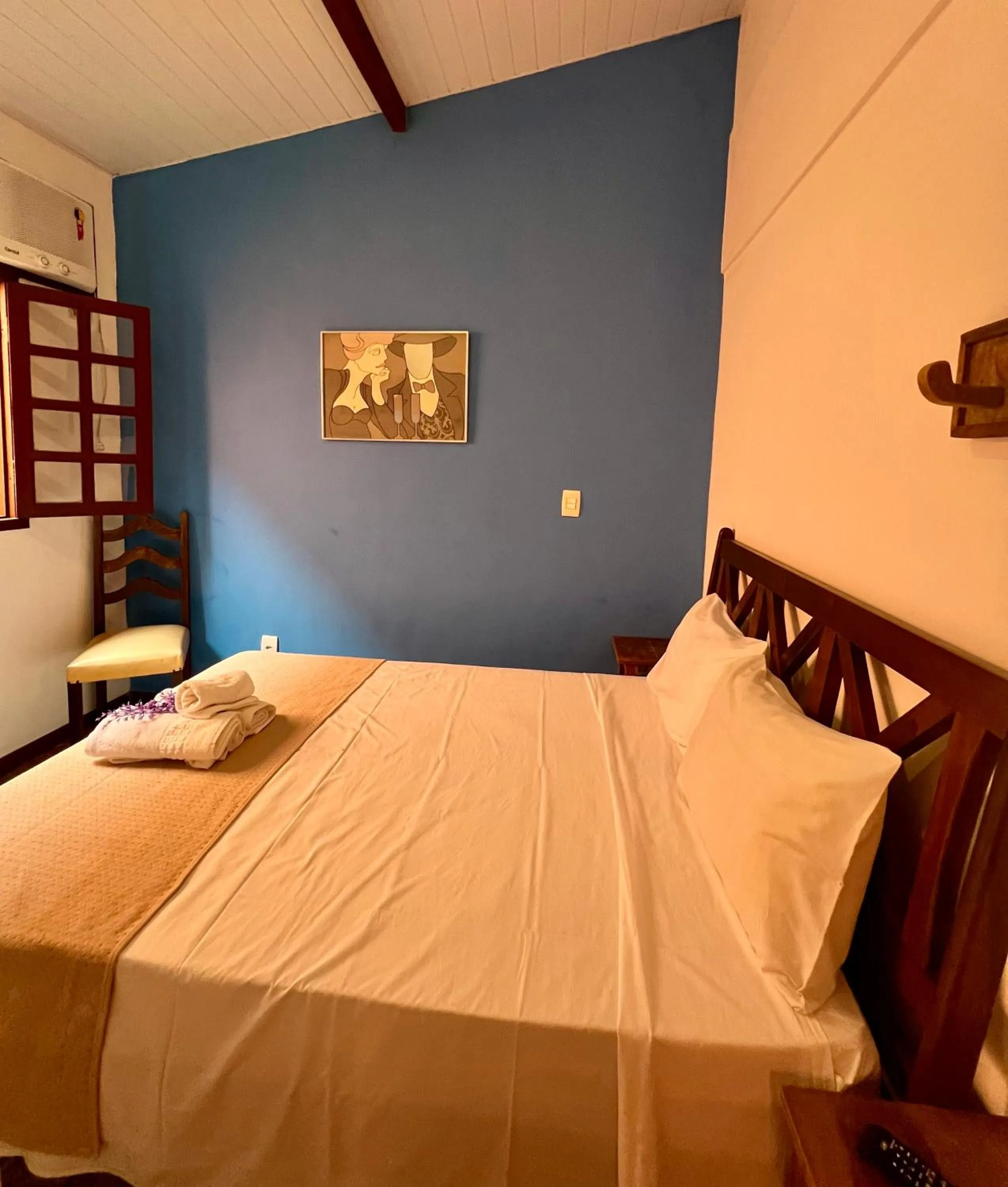 Bedroom, Bed in Pousada Alforria