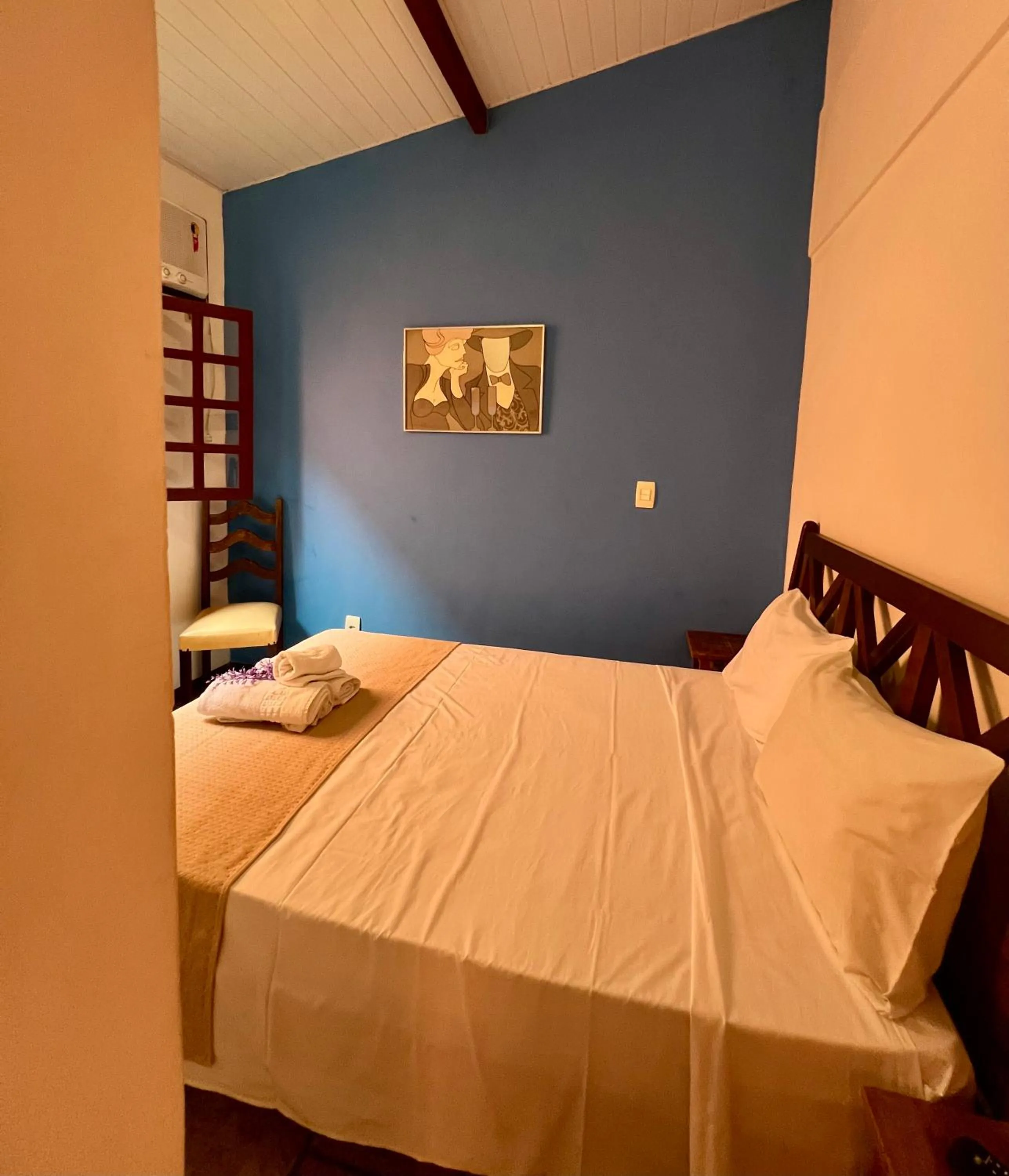 Bedroom, Bed in Pousada Alforria