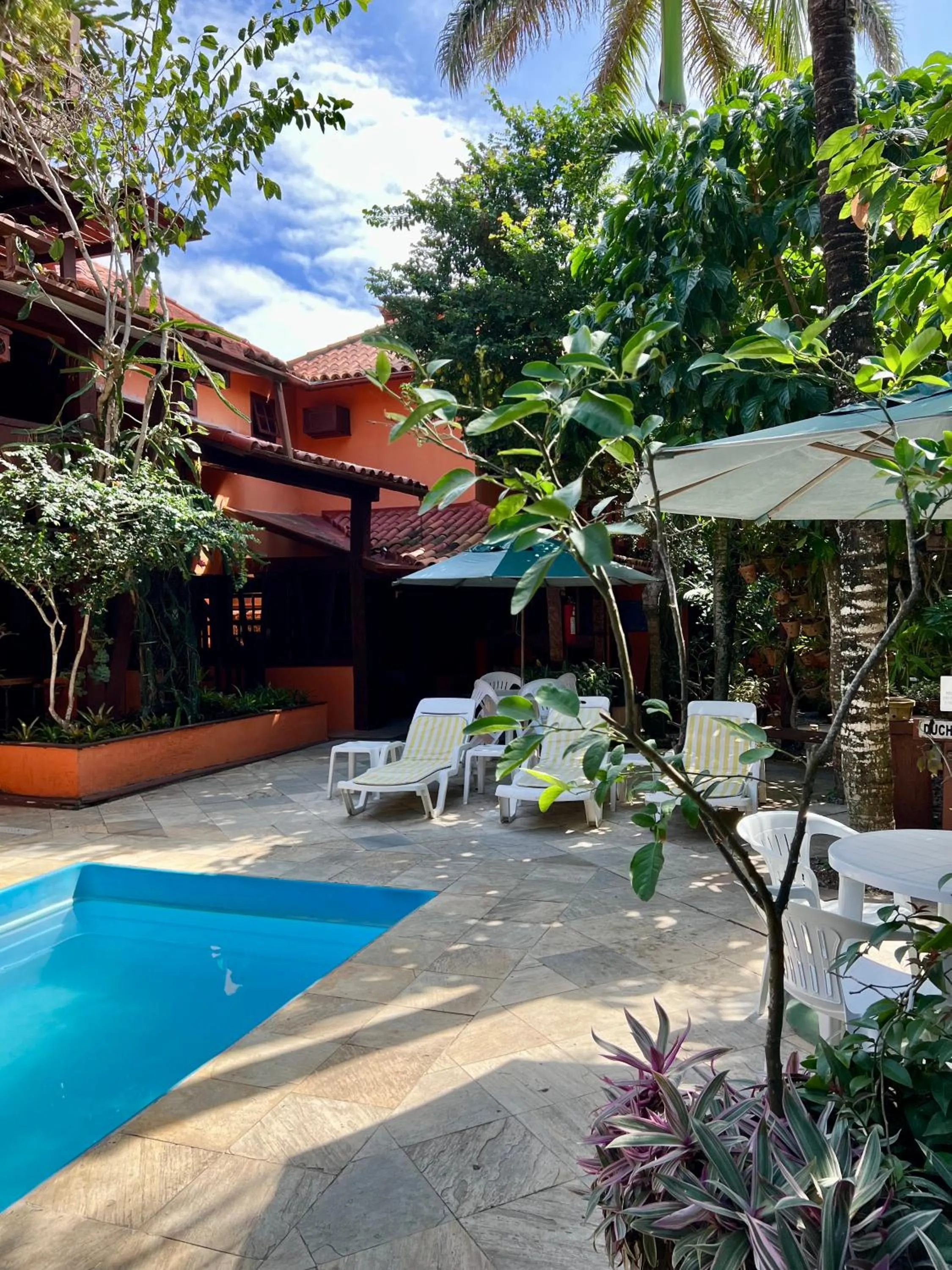 Swimming pool in Pousada Alforria