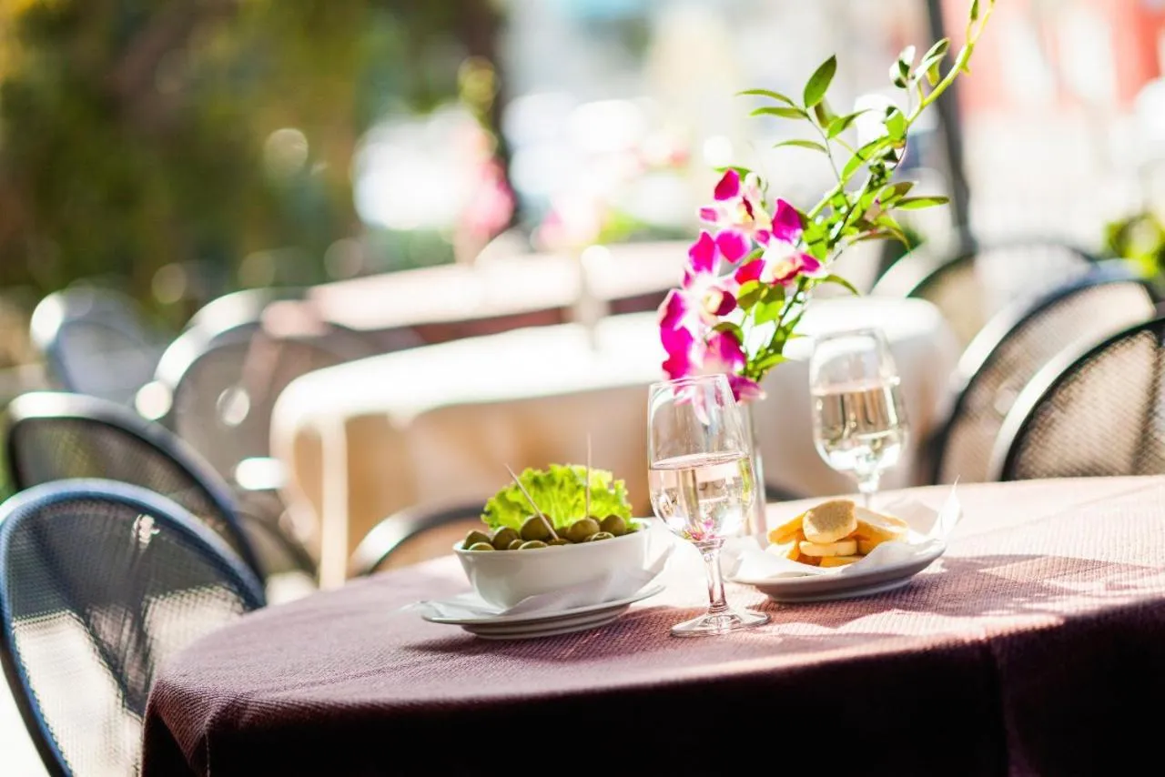 Restaurant/places to eat in Hotel Candido