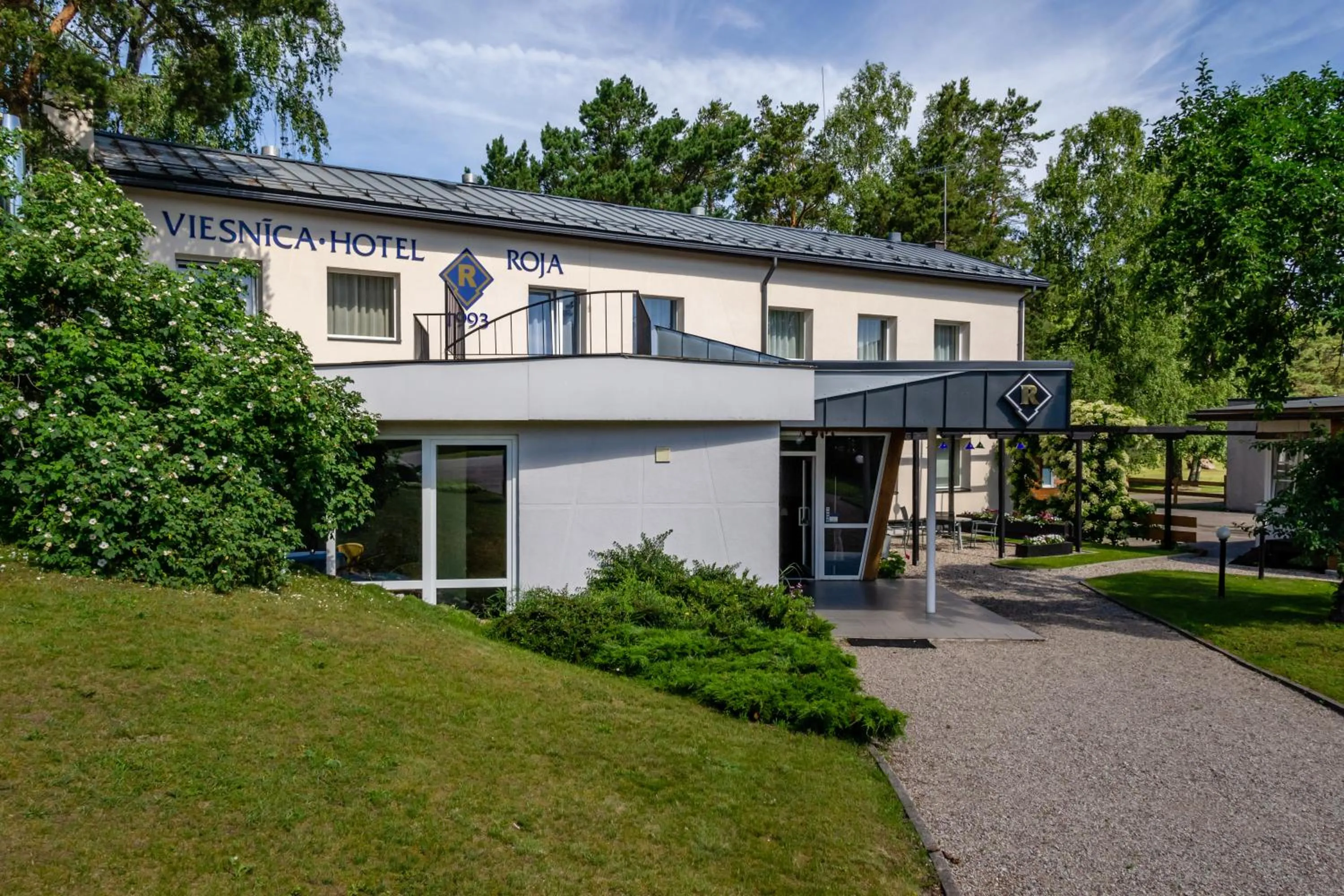 Property building in Boutique Hotel Roja