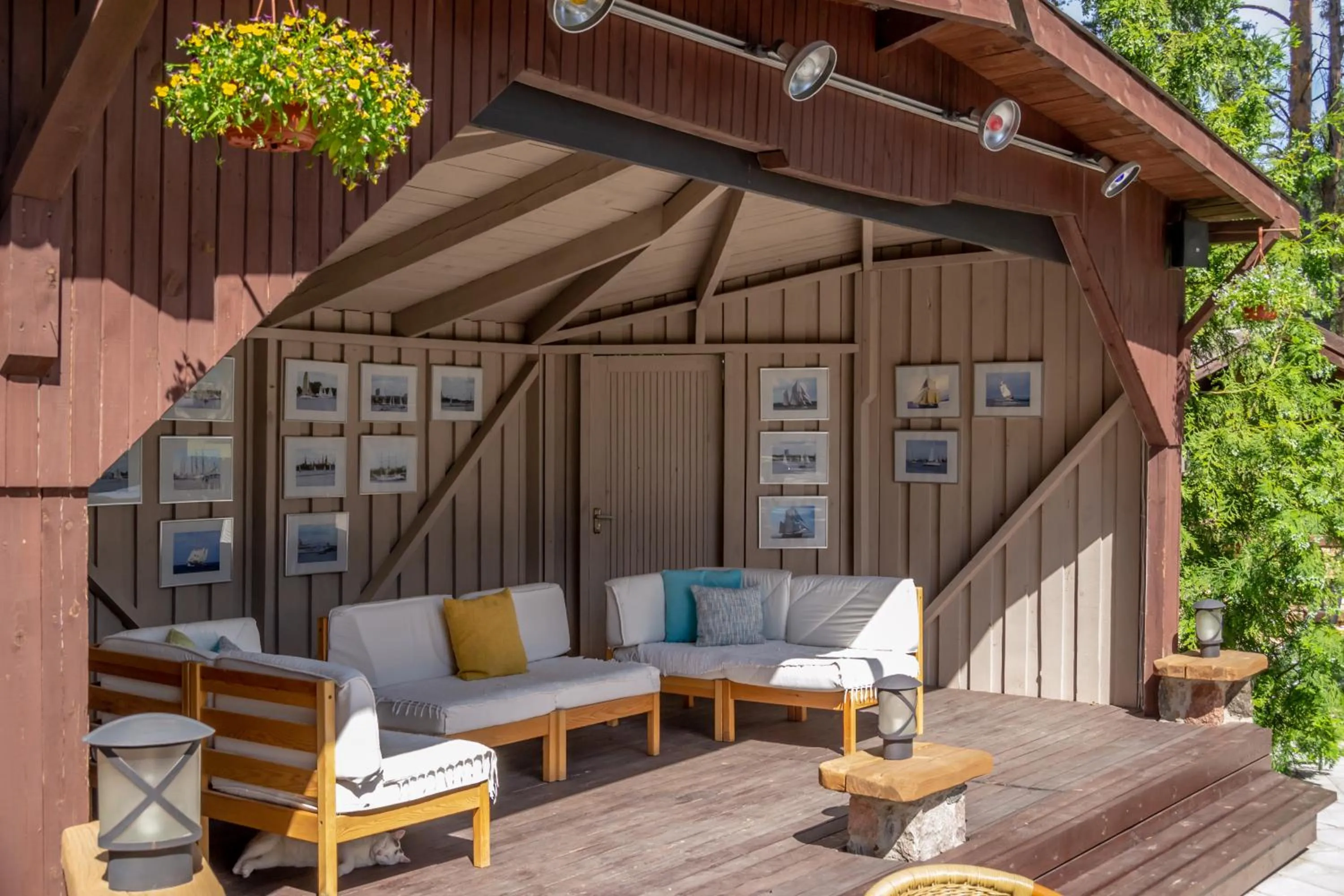 Patio in Boutique Hotel Roja