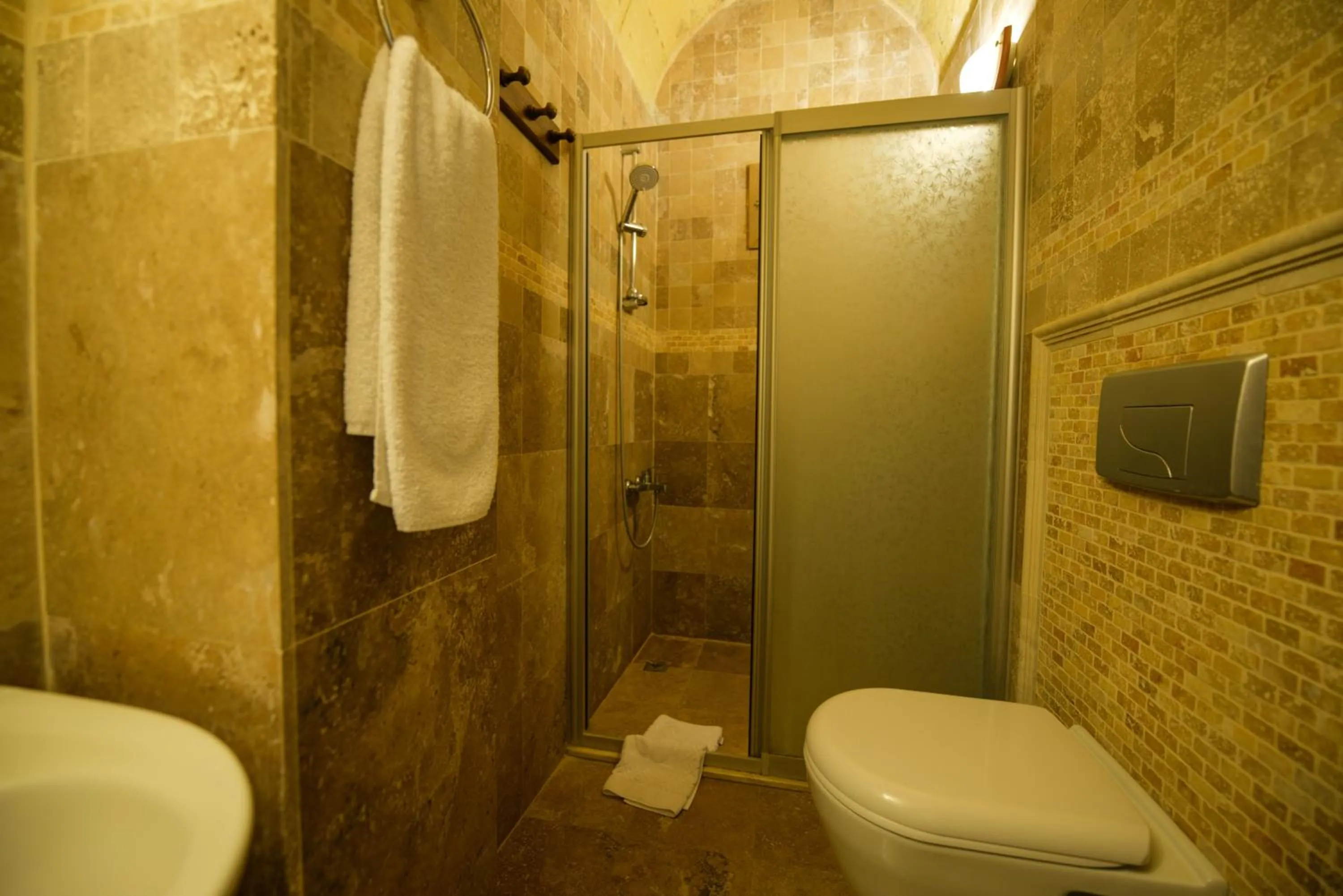 Toilet in Vineyard Cave Hotel