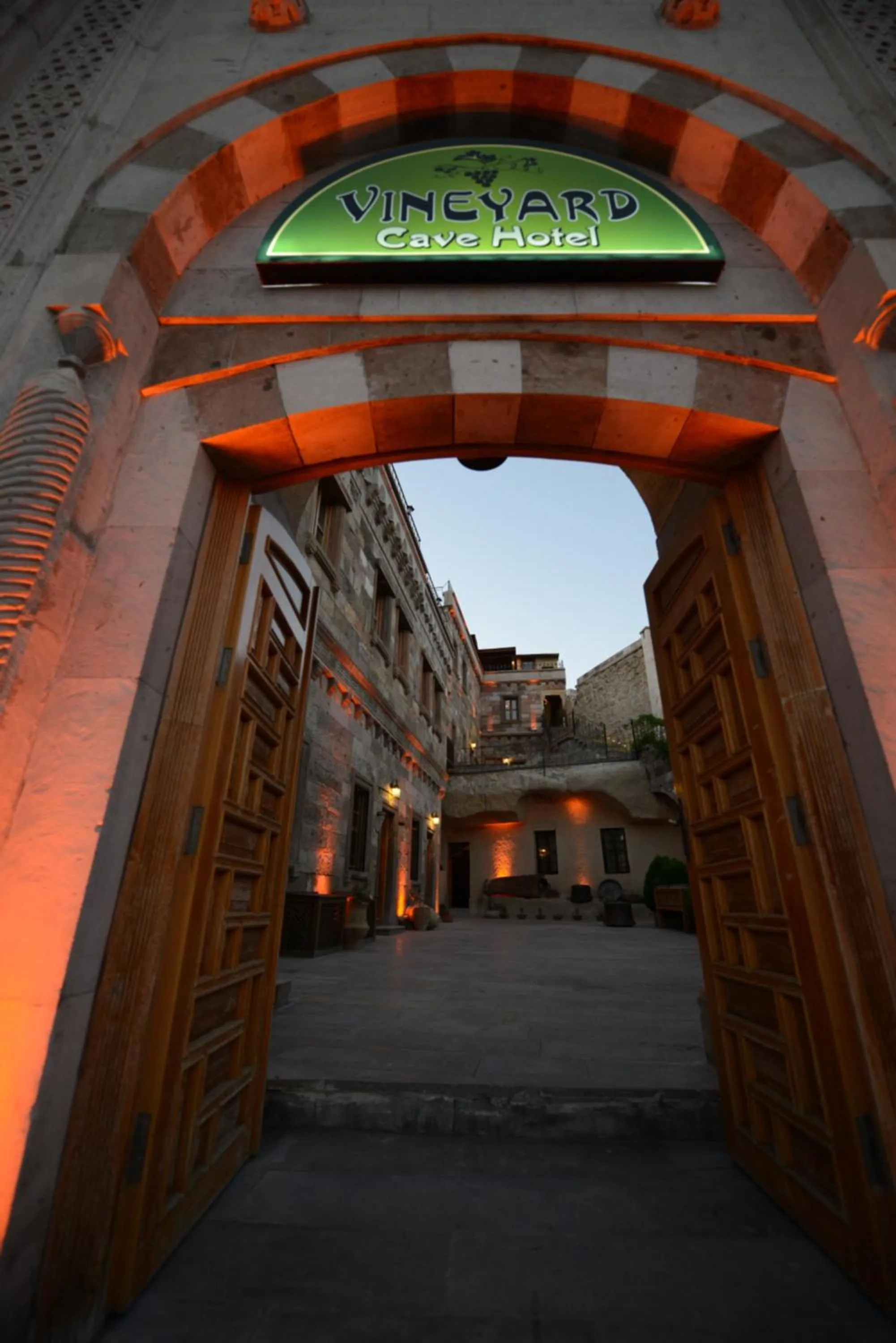 Property building in Vineyard Cave Hotel