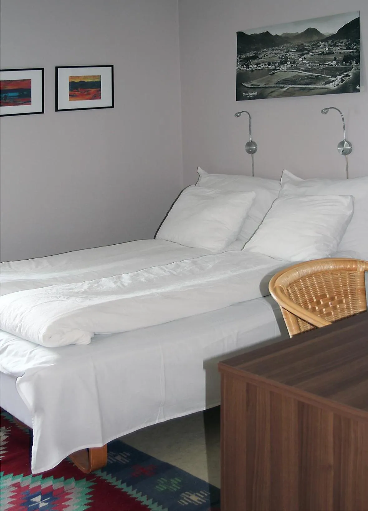 Bed in Sentrum Hotel