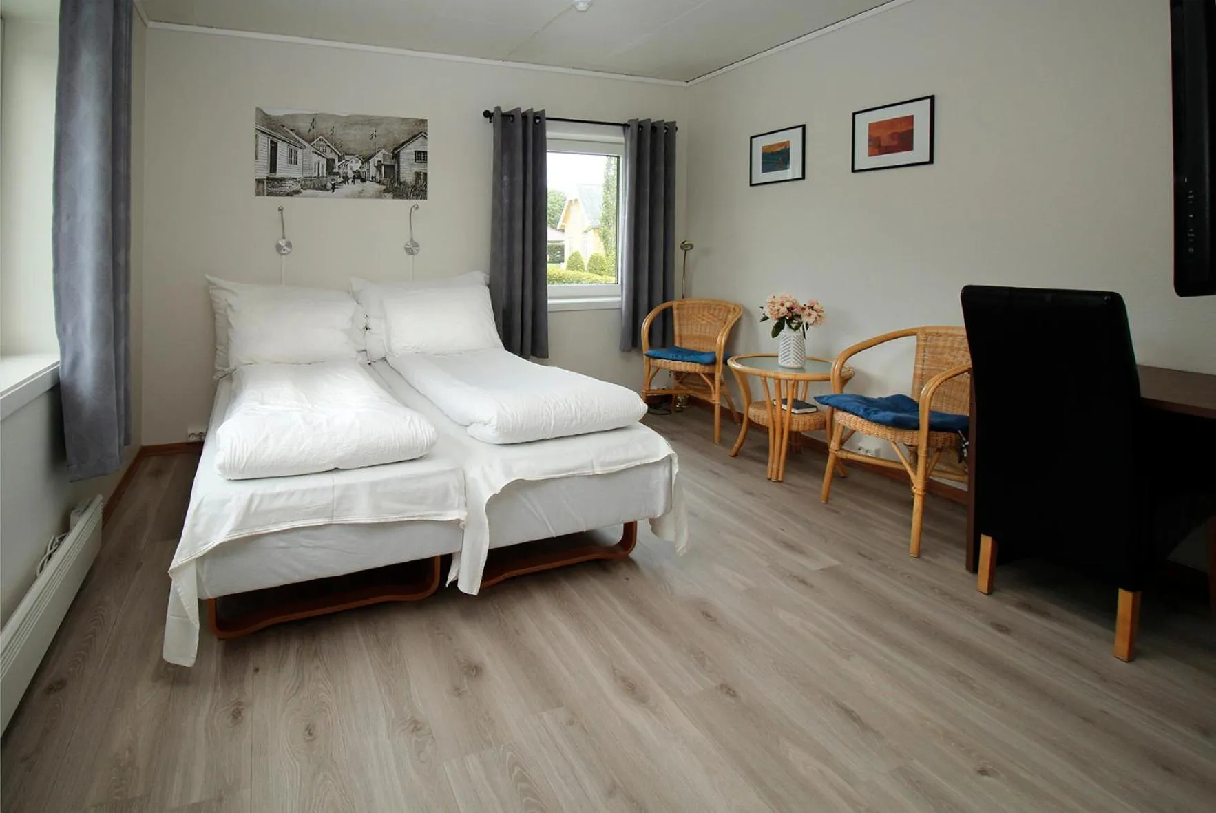 Bed in Sentrum Hotel