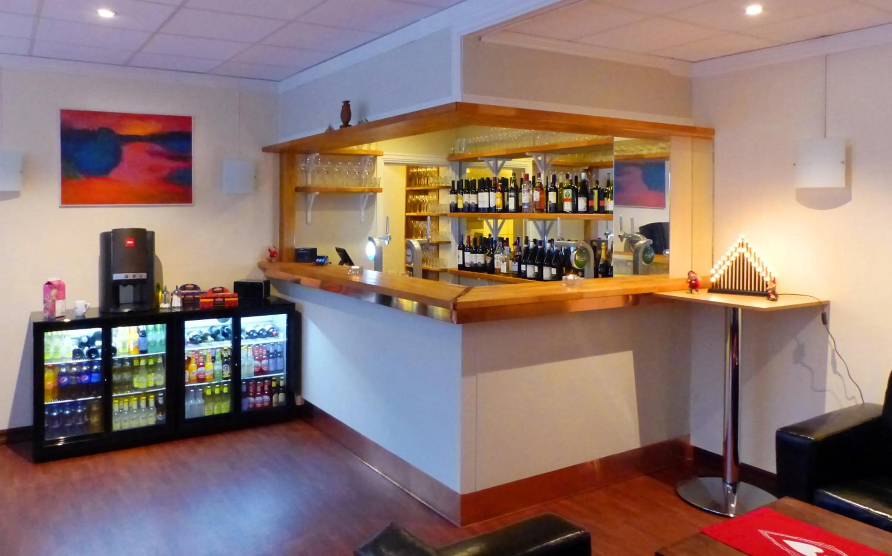 Lounge or bar in Sentrum Hotel