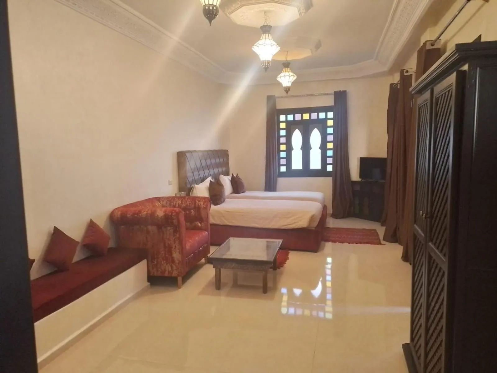 Photo of the whole room, Bed in Riad le Jasmin