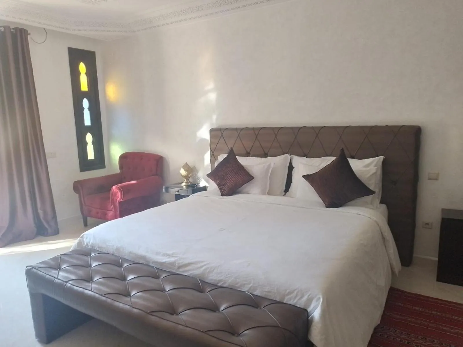 Photo of the whole room, Bed in Riad le Jasmin