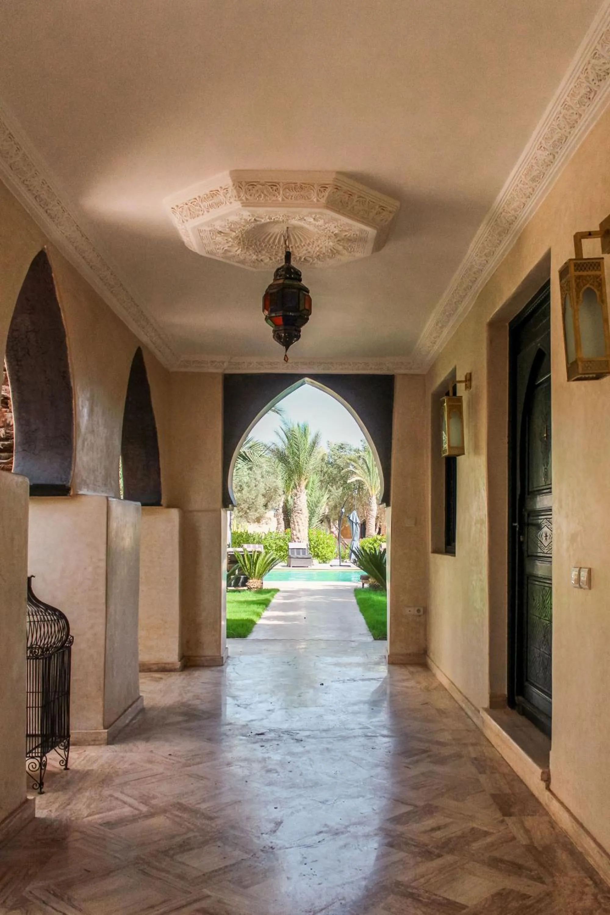 Patio in Riad le Jasmin