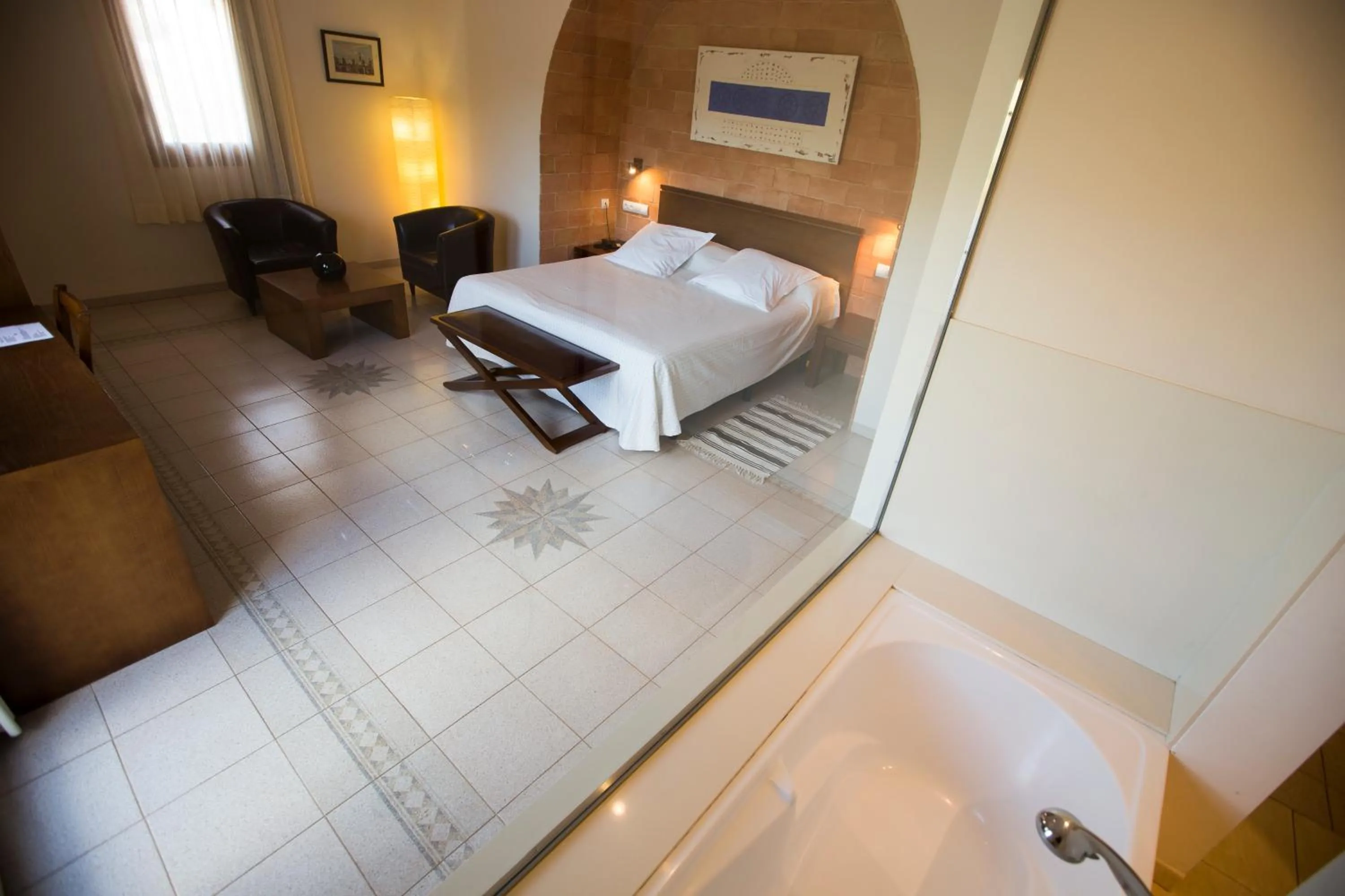 Bed in Hotel Cal Naudi