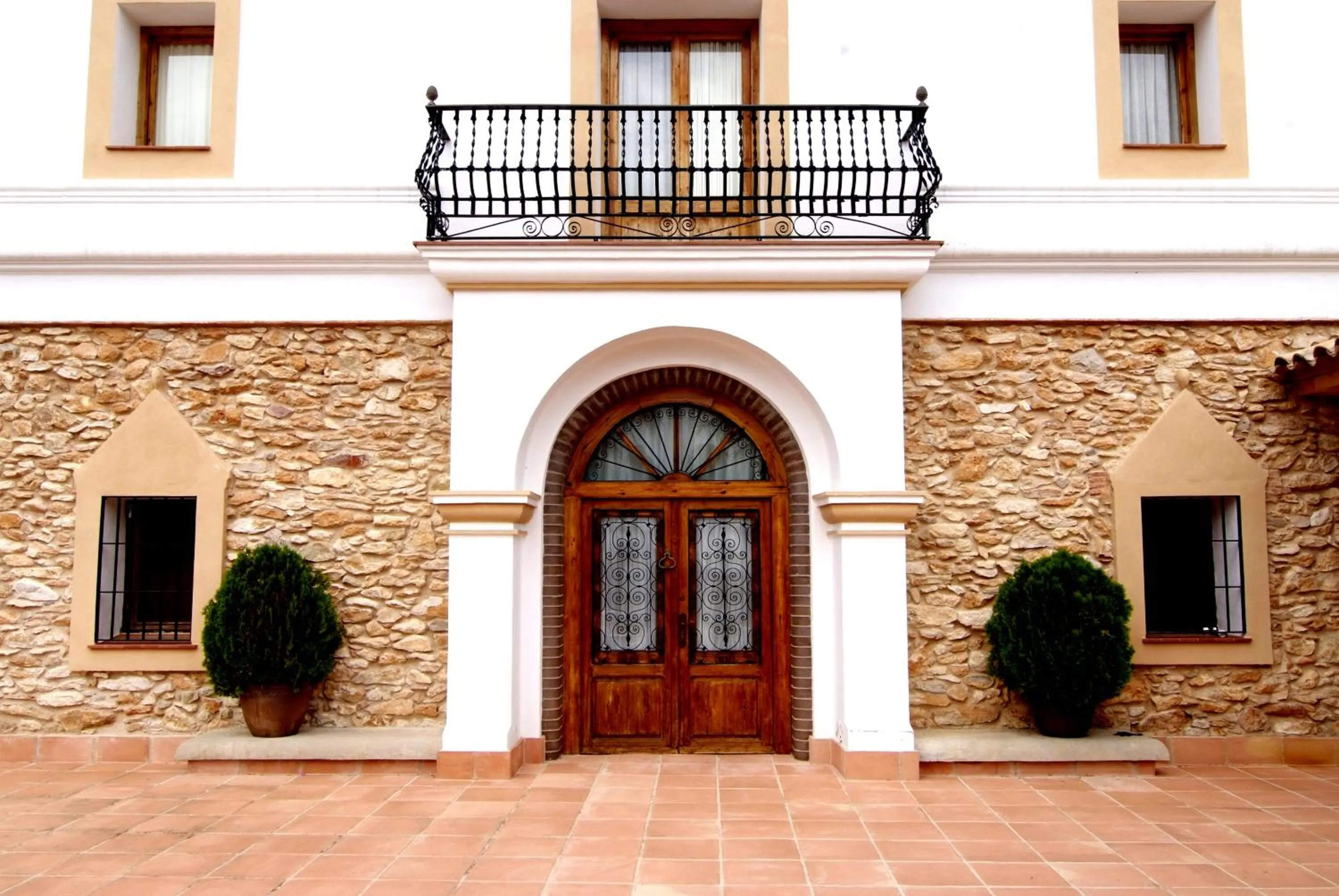Facade/entrance in Hotel Cal Naudi